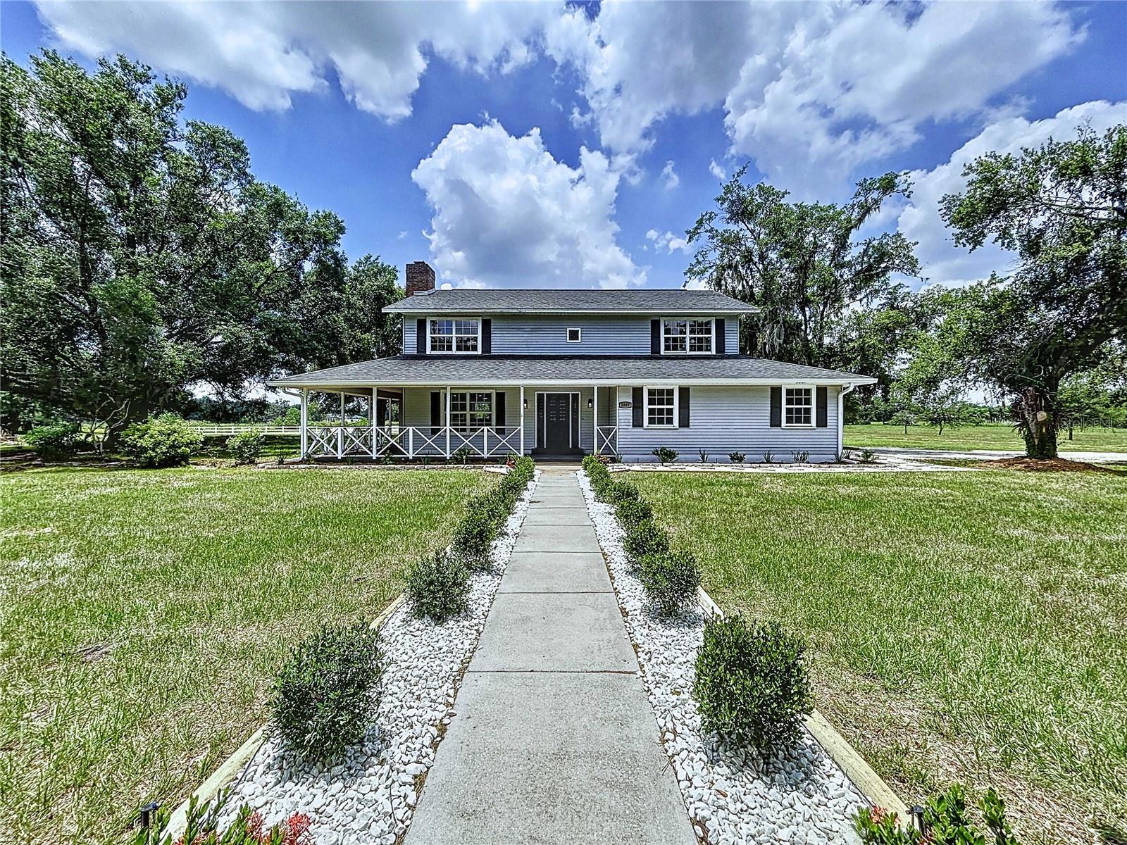 Fully remodeled 5BR/3.5BA farmhouse-style home on 2 private acres in Plant City—offering the perfect blend of modern upgrades and country charm. With 3,385 sq ft of living space, this beautifully updated home features a brand-new kitchen with stylish cabinetry, countertops, and appliances, renovated bathrooms, new flooring throughout, and a new HVAC system. Built in 1989, the home also includes a newer roof (2018) and an attached 2-car garage.
The thoughtful layout includes a unique 5th bedroom connected to the master suite, ideal for a nursery, home office, or sitting room. Step outside and enjoy a peaceful duck pond, mature trees, and wide-open views—ideal for those seeking privacy and space. The property is partially fenced and ready for you to start your own mini farm or homestead lifestyle.
Bring your boats, RVs, and toys—there’s plenty of room, and best of all, no HOA restrictions or dues! Located in a USDA loan eligible area, qualified buyers can take advantage of zero down payment financing, making this rural retreat more affordable and accessible than ever.
Just minutes from Keel Farms and major commuting routes, this competitively priced home is move-in ready and packed with value. A rare opportunity to enjoy peaceful country living without sacrificing convenience—schedule your tour today!