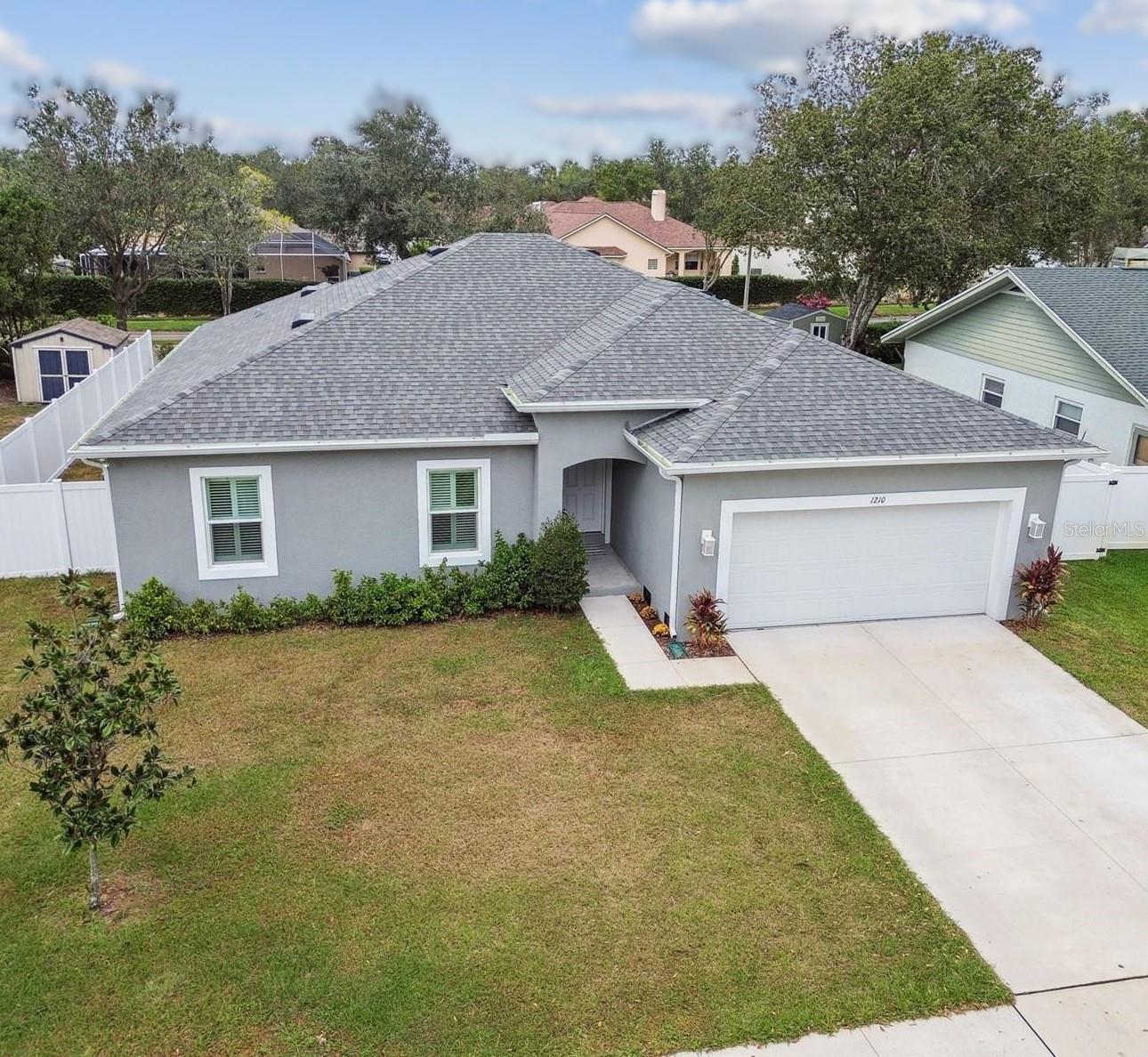 Stunning 2-Year-Old Custom Home in the Heart of Bloomingdale!!!!
Yes, it does exist—a nearly new home with all the modern upgrades in one of the area's most sought-after communities. This beautifully designed 4-bedroom, 2-bath home features an open concept layout perfect for entertaining. Enjoy cooking in your spacious kitchen with white shaker cabinets, granite countertops, stainless steel appliances, pantry, and a large island that flows seamlessly into the oversized great room and dining area.
NO CARPET...Driftwood-look plank tile flooring runs throughout the entire home, while ceiling fans provide comfort in every bedroom, the living area, and even the covered back lanai. Tall ceilings add to the open, airy feel, and sliding doors lead you outside to the lanai—ideal for relaxing or entertaining.
The private owner’s suite is tucked away at the rear of the home and offers a HUGE walk-in closet, dual vanities, a large walk-in shower, and private lanai access. Secondary bedrooms are generously sized with large closets for ample storage.
Located within a highly desirable school district, this home has NO CDD FEES, a voluntary HOA, and convenient access to miles of sidewalks, the Campo YMCA, parks, tennis and racquetball courts, and Bloomingdale Golf Course.
Don’t miss this rare opportunity—schedule your private showing today!