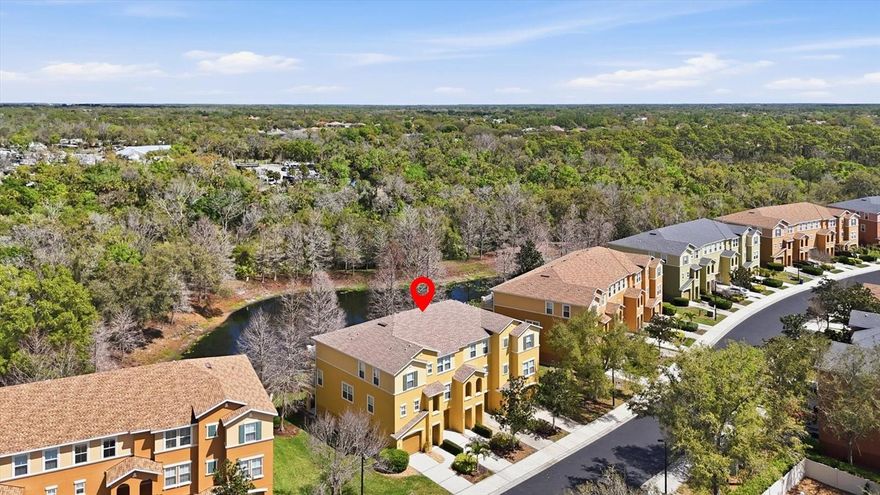 One or more photo(s) has been virtually staged. Live in the heart of Lakewood Ranch in this light and bright three-level waterview condo located in the gated community of Willowbrook. No CDD. Enjoy two private balconies overlooking the peaceful lake and preserve—one of the most serene and desirable views in the entire community. Inside, the primary bedroom offers three closets and its own private balcony. The home features wood laminate flooring throughout with no carpet, making it easy to maintain and ideal for families and pets. The oversized tandem 2-car garage provides ample parking plus extra storage. Willowbrook residents enjoy a community pool and a covered gathering area—perfect for relaxing or cooling off with friends. The location is unbeatable: minutes to Lakewood Ranch Main Street, a short drive to UTC Mall, dining, shopping, and top-rated schools. Additional highlights include a newer roof, fresh paint, cable included in the fee, and a well-maintained, move-in-ready interior.