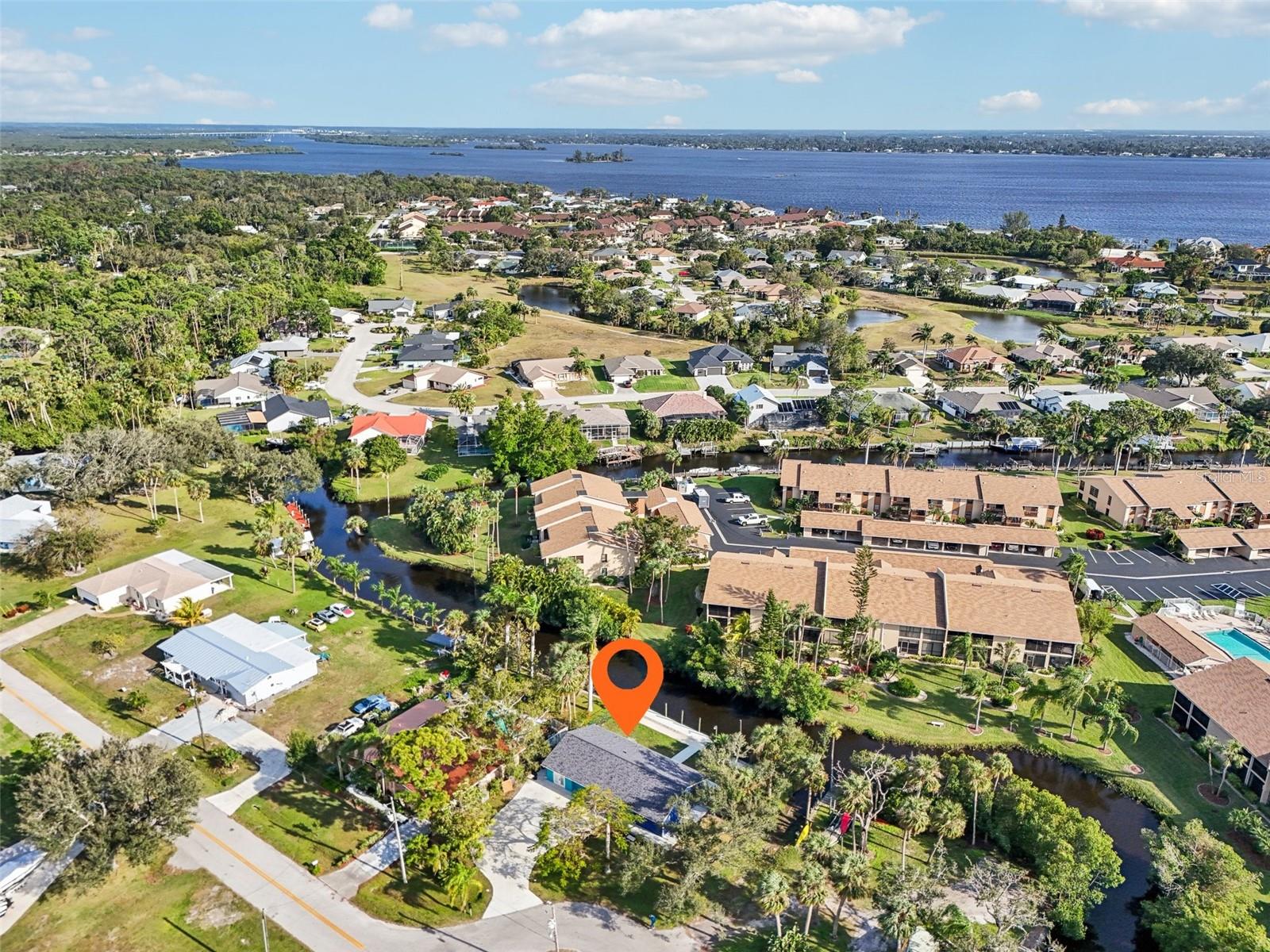 One or more photo(s) has been virtually staged. Mortgage savings may be available for buyers of this listing – call now for exclusive terms! Discover a rare gem of waterfront luxury—this fully renovated 3-bedroom, 3-bath Gulf-access home blends bold modern design with unmatched privacy on a quiet 1/3-acre end-lot. The unique 1/3-acre property lies on both sides of the canal, offering enhanced seclusion, space, and expansive water views from your own backyard oasis. Step inside to an open, sun-filled layout where style meets smart living. The gourmet kitchen is a chef’s dream, featuring quartz countertops, custom porcelain backsplash, and a full suite of Samsung Bespoke SMART appliances, including an AI-powered fridge, air-fry stove, wall-mounted pot filler, and an instant hot water chef’s sink. Retreat to the luxurious primary suite with dual climate control (central air plus mini-split), a spa-inspired ensuite with a freestanding soaking tub, and an artfully tiled walk-in shower. Every bathroom has been reimagined with LED mirrors, floating vanities, and premium finishes throughout. Outside, you’ll find an 80-foot seawall (2007), space for a pool and outdoor kitchen, and expansive patios perfect for entertaining. The home includes a new roof (2022), new central air system (2024), a fresh stucco exterior, newly landscaped yard, and a detached storage shed. Enjoy your private Trex dock equipped with water and electric, new pilings, and a permit-ready boat lift setup. The elevated HVAC system, extra-wide driveway with parking for six, and a garage-turned-art studio with French doors and a 220V line make this home as practical as it is beautiful. With no HOA, stunning designer upgrades, and direct Gulf access, this one-of-a-kind property offers the ultimate Florida lifestyle. Schedule a same-day showing instantly on the Redfin App today!