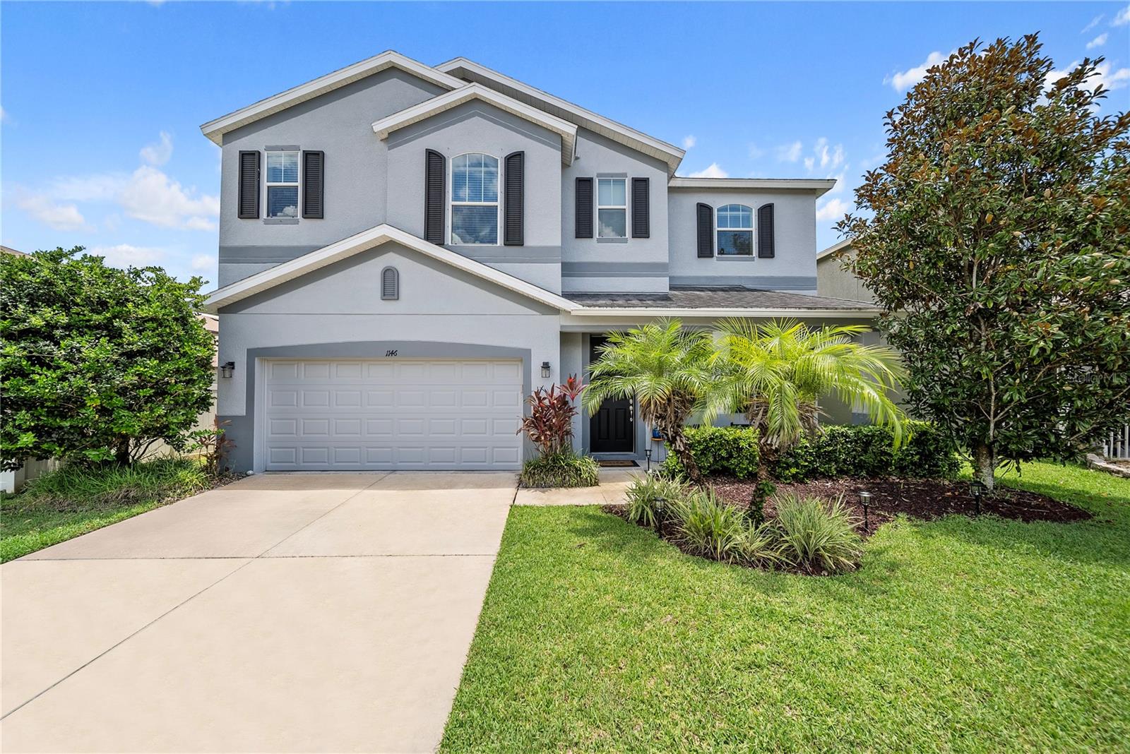 Welcome to Trinity East – Gated Community | No CDD | No Flood Insurance Required. Discover this beautifully maintained 4-bedroom, 3.5-bathroom + DEN home in the highly sought-after gated community of Trinity East. This 2503 sq ft home is loaded with upgrades and checks every box. Step inside to find vinyl plank flooring throughout the main level, making upkeep a breeze. The heart of the home is the open-concept kitchen featuring stainless steel appliances, granite countertops, real wood cabinetry, and a stylish new tile backsplash. The kitchen overlooks the living room and flows seamlessly into the formal dining area — ideal for entertaining. Also, on the first floor is a versatile den or office, and a convenient half bath. Upstairs, retreat to the oversized master suite complete with a sitting area, huge walk-in closet, and a spa-like bathroom with dual vanities, a Jacuzzi-style Garden tub, and a walk-in shower. Three additional guest bedrooms and two full baths complete the second floor. One of the secondary bedrooms features a private en-suite bath. Enjoy the outdoors in your spacious, fully fenced backyard, perfect for relaxing, entertaining, or even adding a pool. Oversized sliding doors bring in an abundance of natural light and extend your living space to the outdoors.
Additional features include Energy-efficient elements for lower electric bills, Community Park and playground access, Convenient location near Starkey Market, top-rated schools, restaurants, shopping, and Gulf beaches, and just 30 minutes to Tampa International Airport. This home has been meticulously cared for, offering move-in-ready comfort and timeless upgrades throughout.
The house is tenant-occupied by a nice family who takes care of it like their own, paying $3,200/Mo. Their lease expires in February 2026 and are willing to extend their lease for an investor, but flexible enough to vacate in 60 days if acquired by an end-user.
Schedule your private showing today with a preferred 24-hour courtesy notice.