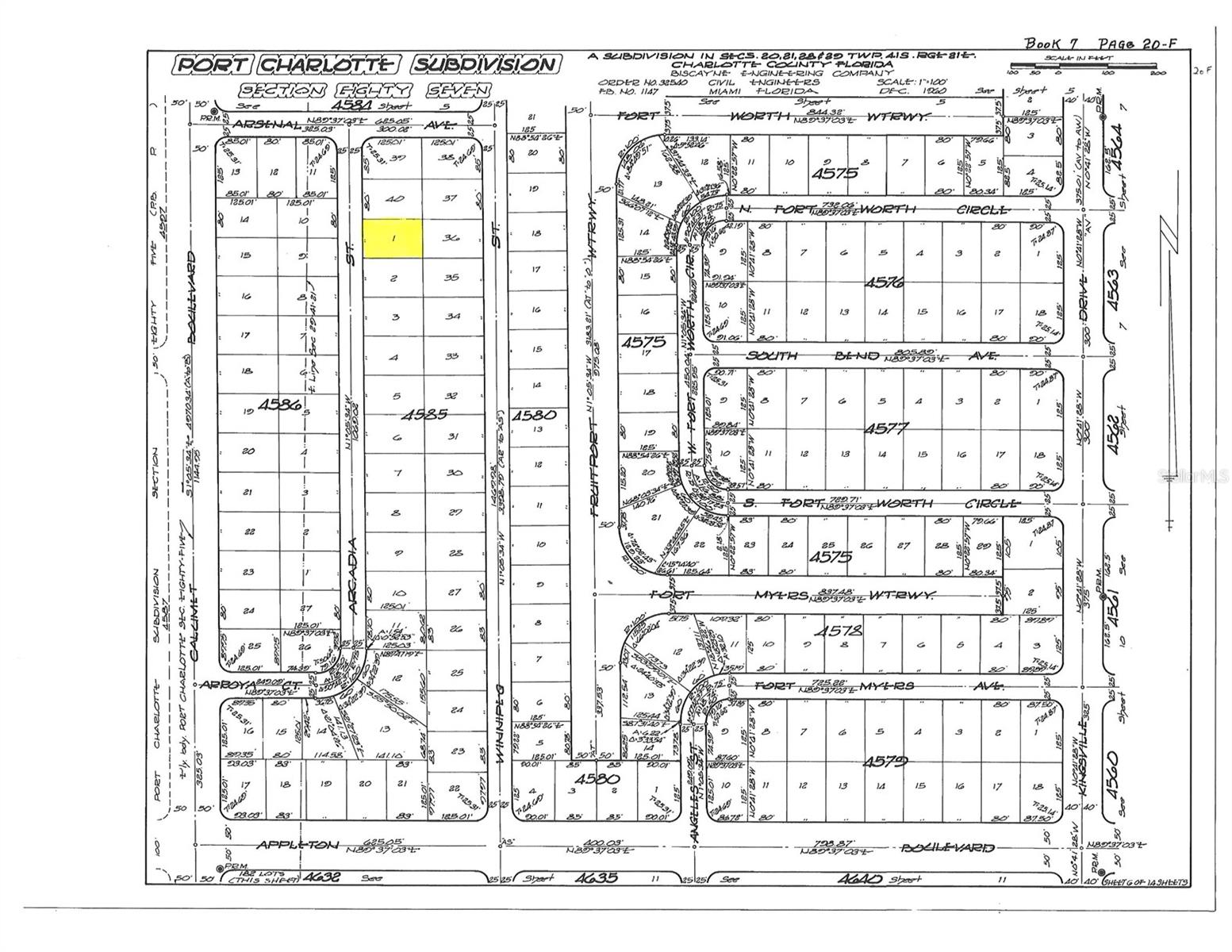 10194 ARCADIA STREET, PORT CHARLOTTE, FL, 33981 1 10194 ARCADIA STREET