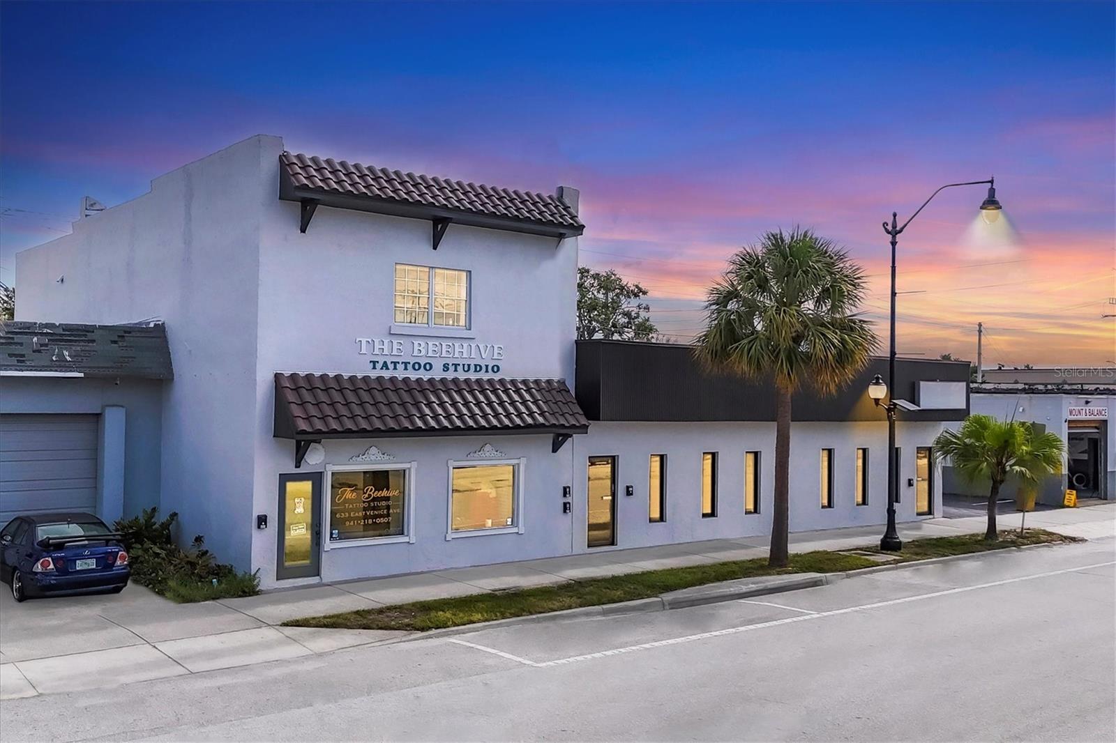 These two buildings are available for purchase either together or individually.NOT FLOOD ZONE! RENOVATED! INCOME PRODUCING PROPERTY! TOP LOCATION!PUBLIC WATER AND PUBLIC SEWER! ALL SEPARATE METERS! NEW ROOFS 2025! NEW ELECTRICAL PANEL!
633-639 E Venice Ave and 641-645 E Venice Ave is a 5,480 SF storefront retail/residential property offers a unique blend of historic charm and versatile usability.
633-639(UNIT A, UNIT B) E Venice Ave which is Tattoo shop 1St level and 2 APARTMENTS 2nd floor.The building combines vintage architecture with modern potential, making it ideal for both retail and residential use. With a parking ratio of 2.38 spaces 1,000 SF, the property provides convenient access for tenants, customers, and residents alike. Its flexible layout is well-suited for boutique retail, mixed-use occupancy, or an owner/user investment opportunity.Seaboard District and its upcoming modernized Master Plan. PLENTY OF PARKING ON THE BACK.
641-645 E Venice is a 2,480-square-foot property currently leased on a month-to-month basis. The site is not in a flood zone and is equipped with public water and sewer. It features over 25 parking spaces in the back, plus an oversized lot in both front and rear, ensuring ample parking. The building has been completely renovated, including a new roof, tankless water heater, new electrical panel, fresh paint, and ceramic tile flooring. Just east of the property lies the Venice Seaboard District, where zoning allows for condos above commercial spaces. The city has finalized a new master plan to transition the area into a vibrant mixed-use district, encouraging a vertical blend of residential and commercial uses. With curb cut access from both major streets, this site is ideal for a dynamic retail or mixed-use development that aligns with the evolving needs of the Venice community.