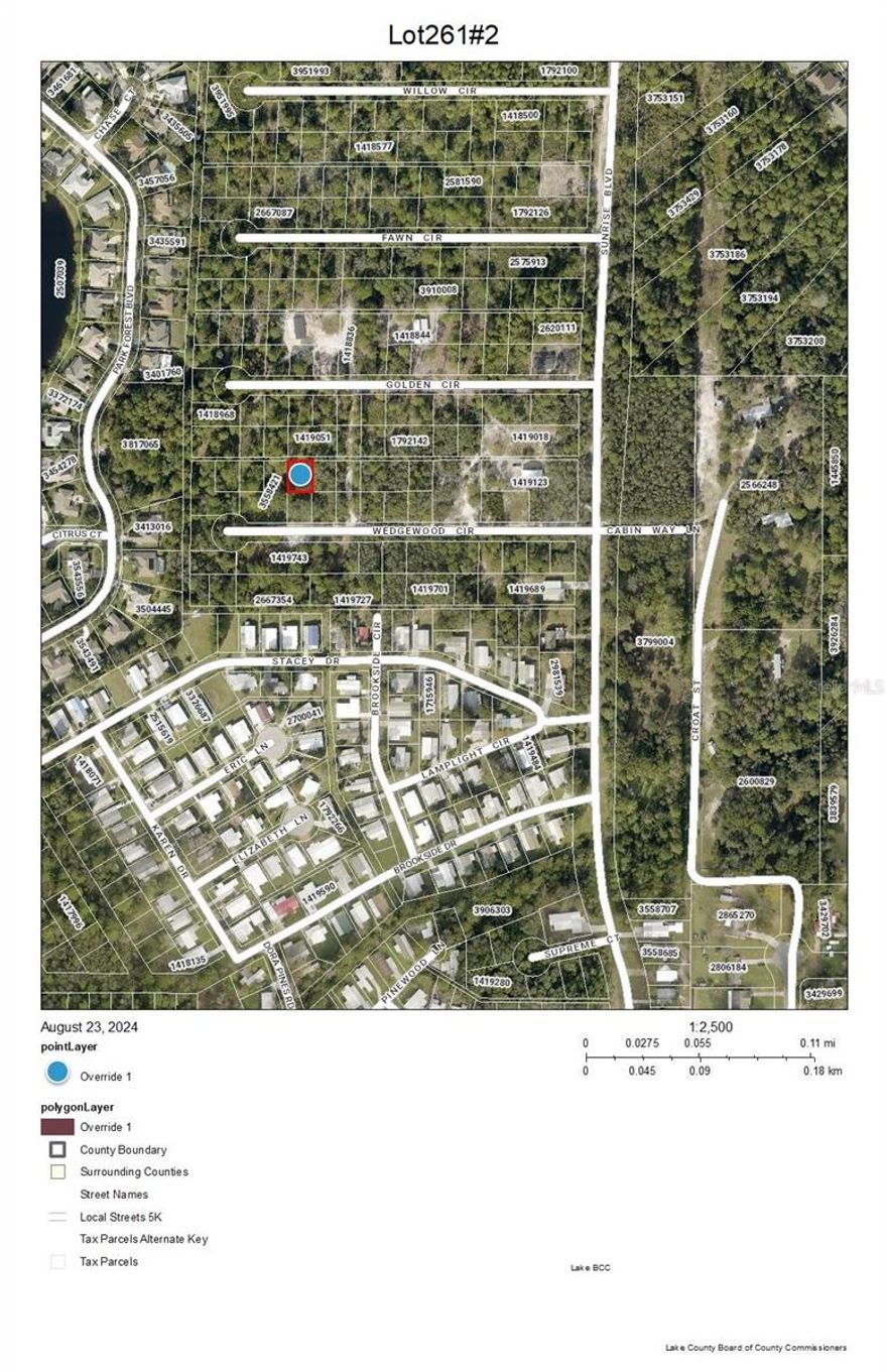 Looking for the perfect spot to build our dream home? Look no further than this unimproved land located near US441 and downtown Mount Dora. This property is zoned for both single family homes and manufactured homes, offering plenty of options for your future residence. While sewer and well installation will be necessary, this lot’s prime location is worth the investment. Just minutes from US441 and 2.4 miles from downtown Mount Dora, you’ll have easy access to all the festivals and events this charming town has to offer. Plus, you’ll be a short drive away from Renniger’s Flea Market and Antique Center, where you can discover hidden treasures and unique finds. This property’s convenient location also allows for easy travel to both the Gulf Coast and the Atlantic Ocean. Within an hour and a half, you can be relaxing on the beach and soaking up the Florida sun. If you’re looking for entertainment closer to home, Orlando and Disney are only 40-50 minutes away. Keep in mind that building requirements and regulations will vary by municipality, so it will be the buyer’s responsibility to contact Zoning and Planning to determine the specific requirements for this lot. Don’t miss out on the opportunity to build your dream home in this desirable location with NO HOA! PLEASE NOTE THAT THIS LAND IS UNIMPROVED AND MAY NOT BE ACCESSIBLE AT THIS TIME, ROADS ARE PLATTED, BUT MAY NOT BE CLEARED. YOU WILL NEED A WELL, SEPTIC AND EACH HOME WILL NEED A SPRINKLER SYSTEM PER PLANNING AND ZONING. ANY INQUIRES ON USE OF THIS PROPERTY SHOULD BE MADE TO THE LAKE COUNTY PLANNING AND ZONING. THIS IS ALL THE REALTOR KNOWS REGARDING THIS PROPERTY.