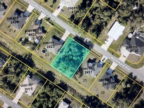 WOODWARD AVENUE NORTH PORT FL 34286