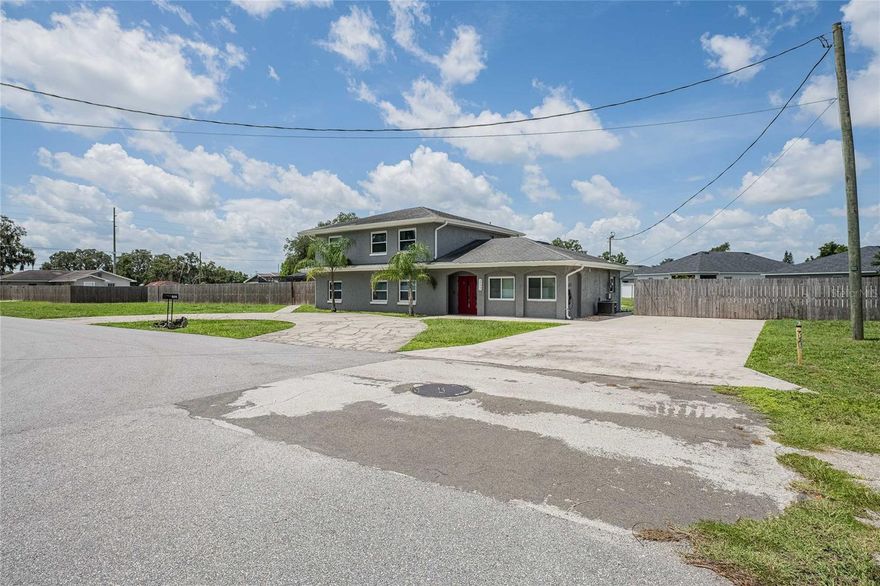 This amazing 4 bedroom and 4 1/2 bathroom home is situated on almost a half acre homesite.
Through the double front doors, you enter into a large great room with wood look ceramic tile flooring, built-ins, a decorator wall and wood beams. The half bath is conveniently located off the great room. 
At the end of the great room is a breakfast nook that is open to the kitchen, perfect for entertaining! There is also an access door to the outside from the nook.
This new gourmet kitchen is a chef’s dream!!! Beautiful light gray wood cabinets, with upgraded hardware and quartz countertops, double stainless steel sink and gorgeous backsplash. Top of the line black stainless appliances including a built-in cooktop, double convection oven, dishwasher and top French door refrigerator with freezer on the bottom. 
Walk-in pantry leads into the dining room with a built in cabinet and serving bar.
The staircase leads to three large bedrooms, one with an en-suite and a guest bath for the other two.
The primary bedroom is located off the dining room and has an en-suite, 2 walk-in closets and a large sitting room.
Behind the primary bedroom is the laundry room, another bathroom (perfect as a pool bath) and a bonus room/office.
Next you enter the game room with wet bar and 2 sets of new sliding glass doors. One leads out to the beautiful 17x35 screened salt pool with a large deck and the other leads out to the backyard. 2 sheds in the backyard and plenty of room for entertaining or just to enjoy our beautiful Florida weather. New double hung windows and one new a/c unit. 
This home is a must see! Call today for your private showing!