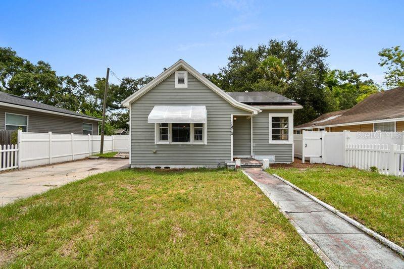 All utilities in lawn care included in rent! Housing vouchers accepted! Welcome to this beautifully renovated three-bedroom, one-bath duplex! Step inside to find luxury vinyl flooring throughout and freshly painted walls and baseboards that give the home a modern, clean feel. The kitchen is equipped with stainless steel appliances, including a microwave and refrigerator, and features stylish wooden countertops that add warmth and charm. Each bedroom is perfectly sized to accommodate a queen-sized bed, offering both comfort and functionality. The spacious dining area provides a great space for entertaining or family meals.
The fully renovated bathroom features stunning tile work and a lovely modern vanity.
Stay cool year-round with a brand new AC unit a must-have in the Florida heat.
Enjoy the convenience of a shared washer and dryer, and relax or entertain in the fully gated backyard.
Rental Requirements: Make 2X -2.5X rent, 600+ credit score, clean or decent background, no evictions in the last 5 years.