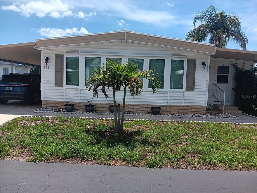 Come home to this tastefully-furnished, well-maintained spacious home in a top-of-the-line, perfectly located Co-Op park.  LOTS OF UPGRADES:  NEW windows 2022,  NEW A/C and HVAC 2023,  NEW moisture barrier underneath 2022.   NEW hurricaine window covers  2023,  NEW Solar tube in kitchen  2022,  NEW ceiling fan in dining area  2022.  Relax in the 1,376 square feet of centrally-cooled comfort.  Two large bedrooms + a Florida room that will hold a couple beds +  Price includes all furnishings.   This roomy home has tons of storage space, a home office area,  on and on.  GREAT  PARK--->    Low HOA fees.  The Arbors is run by a board of directors elected by the homeowners like you.  Boat-Kayak- RV storage area.  Heated pool.  Exercise area.  Picnic Pavilion  PLUS  Tons and tons of communjity activities.  AND IT'S GOT A GREAT LOCATION:  You will have a short drive to WalMart, Publix, drug store, restaurants,  places of worship, post office, and only 10 minutes to NOKOMIS BEACH.  20 minutes to Sarasota and Venice.   Please check-out the pictures to see what's in store for you.  Sarasota Memorial Hospital's new facility is only 14 minutes away.  You will enjoy many social activities with your new fun-loving neighbors. They have a Christmas Open House party, Halloween party, annual Flea Market, Aqua exercise, morning coffee.  And many more social events.  ****    ALL THIS FOR A LOW PRICE OF A WONDERFUL HOME  ****