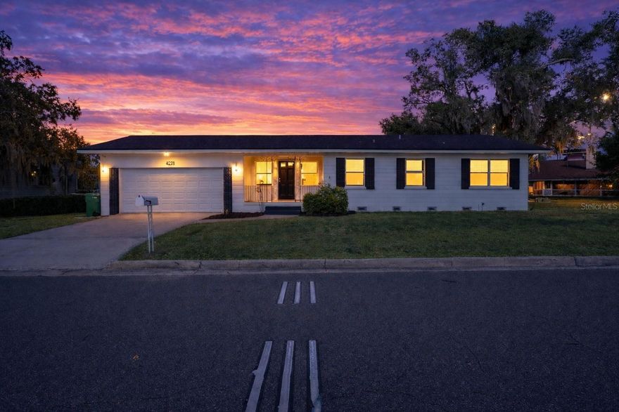 Welcome to your dream home, a charming 2-bedroom, 2-bath retreat with a versatile bonus room that can be used as a 3rd bedroom or a separate home office featuring its own private exterior entrance! This inviting home has been thoughtfully refreshed and is move-in ready, offering fresh interior paint, a new smart thermostat, recent tree removal, and a brand-new shingle roof (03/24) for peace of mind! Inside, you’ll find a spacious kitchen with a breakfast bar that opens to a bright living room, ideal for everyday living and entertaining. The large dining room or secondary family room is conveniently located next to the kitchen and provides plenty of space for gatherings. Relax in the cozy Florida room, featuring warm wood walls and ceilings and an abundance of windows where you can enjoy views of Lake Elbert! Outside you will find your large paver patio, perfect for entertaining or unwinding, and enjoy the privacy of a newly built fully fenced backyard. Additional updates include a new AC (2022), blown attic insulation (2022), water heater (2019), all kitchen appliances (2021), and Exterior Front Porch paint along with a new front door (2025). Conveniently located just minutes from Downtown Winter Haven, Polk State College, HWY 27, and medical facilities, this home blends comfort, flexibility, and an excellent location. Schedule your showing today!