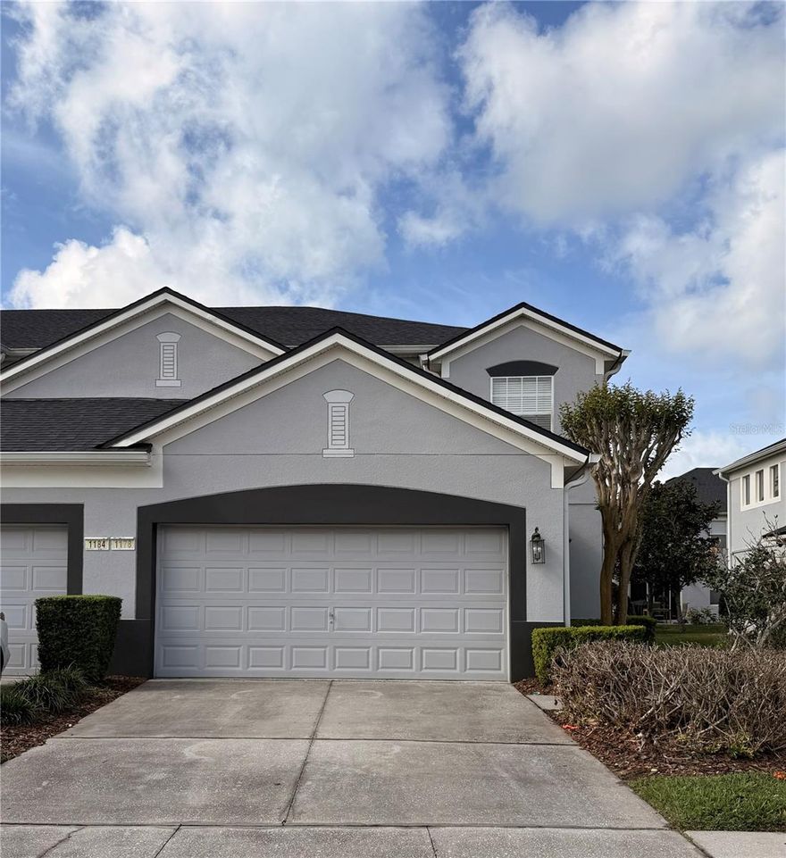 Charming End Unit 2 bedroom townhome plus a versatile loft/den in a desirable Orlando location. As a corner unit with a lot of windows and natural light, high ceiling.  The property features a functional layout with one bedroom conveniently located on the first floor, and a second bedroom upstairs—both with private en-suite bathrooms, offering a dual primary suite layout. Additionally, the home includes an upstairs den/office with its own private bathroom, ideal for a home office, guest space, or potential third bedroom (no door). In total, the property offers 3.5 bathrooms, providing comfort and flexibility for residents and guests. Enjoy an open living and dining area, a well-appointed kitchen, and comfortable living spaces designed for both everyday living and entertaining. Located in a well-maintained gated community with guard, welcoming atmosphere, nice community pool and gym and conveniently close to major highways, shopping, dining, and top-rated schools. Just a short drive to Avalon Park, Waterford Lakes Town Center, UCF, and Orlando International Airport. A great opportunity for homeowners or investors looking for flexibility and location.