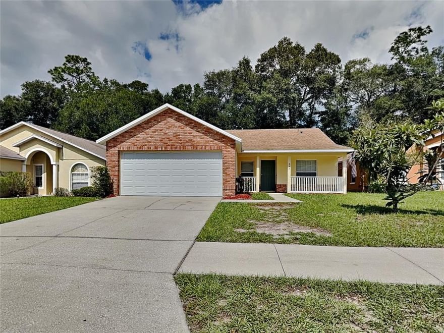 Take a look at this beautiful home, Clean and Move-In Ready, featuring 3 bedrooms, 2 bathrooms, 2 car garage and approximately 1,456 heated square feet. Enjoy the freedom of a virtually maintenance free lifestyle while residing in a great community. Smart Home Tech - $21.95/mo; Washer/Dryer - $35/mo; High Speed Cable/Internet (if applicable by 3rd Party user) $55/mo; Renters insurance reqrd, Pool service (if applicable) is $150/mo, Septic System (if applicable)- $35/mo; Admin Fee - $150 after lease is generated. Applications are First Come First Serve basis. Variable Rent Option – go to “Apply” on website and select Term for monthly rental options. This home is professionally managed and maintained by Owner. You deserve single family rental living at its best!