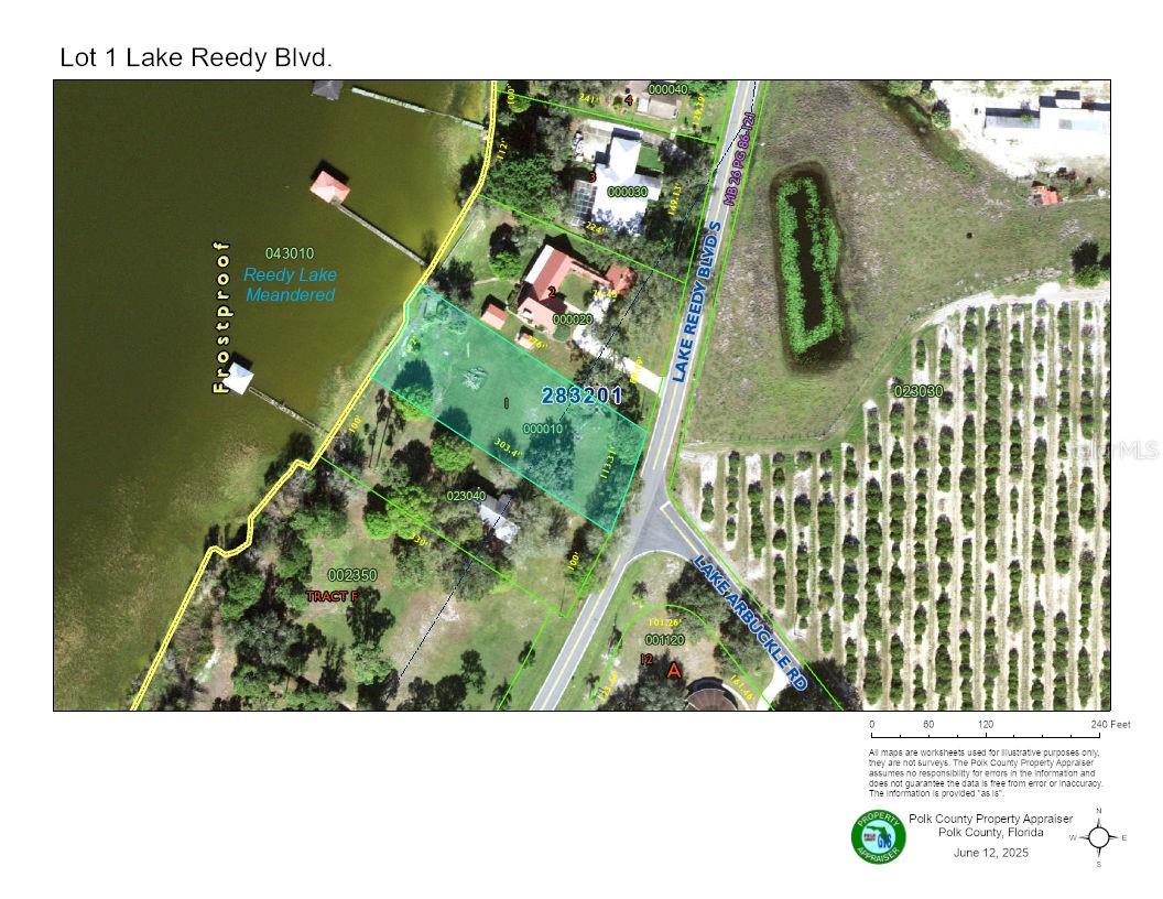 Almost 3/4 of an acre on Lake Reedy, build your dream home and enjoy beautiful sunsets and peace and quiet of no HOA no restrictions other than county requirements. No time limit to build. A few beautiful oaks on the property but plenty of room to build any style. Great fishing and recreational lake, you can ski on this lake, use your jet ski boat , regular boats. Never crowded. Only 5 miles to shopping, Avon Park is 11 miles, Lake Wales, 25 minutes away.