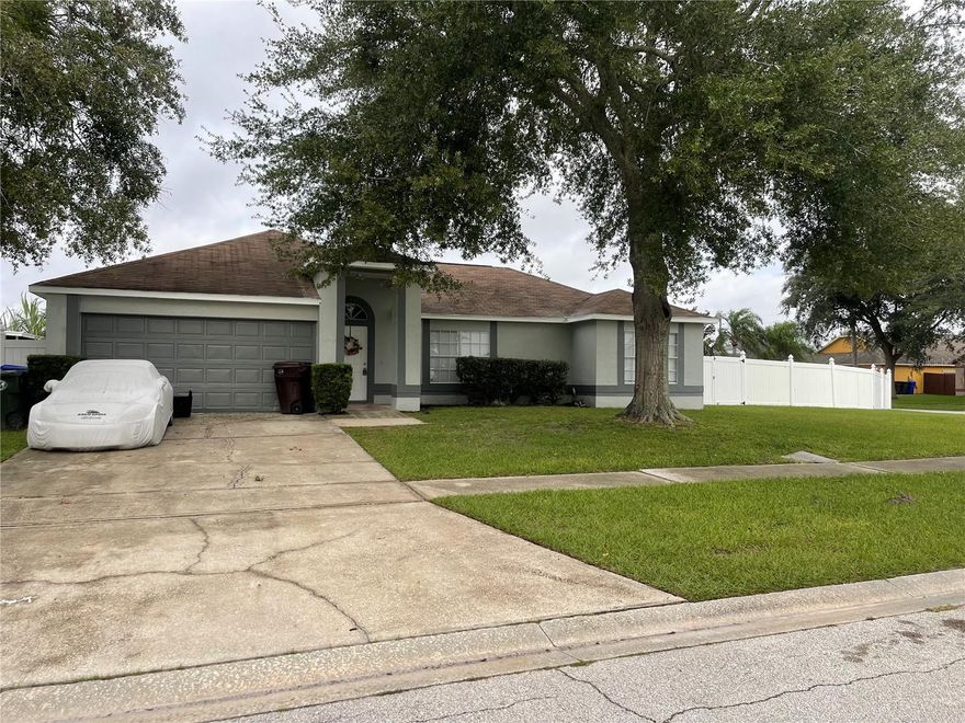 Great corner lot home. Split Bedroom Home. Freshly paint. Be the first one to use the brand new appliances. This amazing home feature a magnificent pool and a fabulous backyard were you can entertain family and friends. In the rent monthly payment will included the services for pool maintenance and grass maintenance. Owner is related to an Active Real Estate Agent. Listing Agent is not related to the owner. Following Fees are paid by the tenant(s) and are not refundable. Application Fee $75.00  for each adult of 18 years or older, Administration fee in the amount of $150.00, Brokerage fee of $300.00 payable to V Properties Inc. will be paid by the tenant(s).