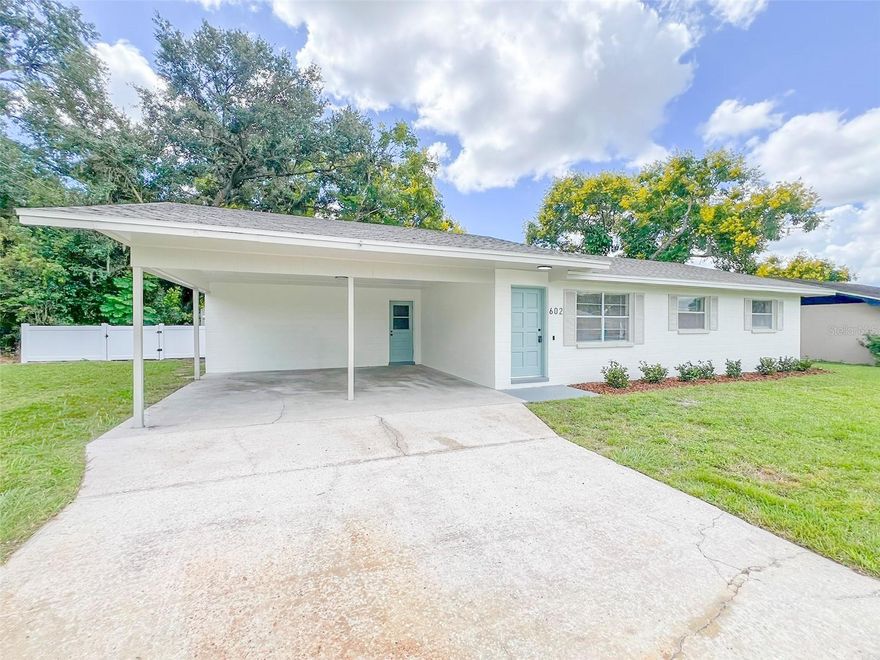 Renovated 3-Bedroom, 2-Bath Home in Lakeland with Spacious Yard, a beautifully updated  home offering 1,324 square feet of comfortable living space. Recent renovations include fresh paint throughout and hardwood flooring that adds warmth and style to every room. The open layout is designed for both everyday living and entertaining, while washer and dryer hookups provide convenience for your household.

Step outside to enjoy a screened-in back porch overlooking the fenced backyard, complete with a storage shed for all your tools and extras. With plenty of outdoor space, this home is perfect for pets, and both cats and dogs are welcome.

RESIDENT BENEFIT PACKAGE* Every resident is automatically enrolled in our Resident Benefits Package. This package offers a range of exclusive services including HVAC air filter delivery (where applicable), credit building to enhance your credit score through on-time rent payments, $1M Identity Protection, utility concierge service to simplify your utility connections when moving in, our top-tier resident rewards program, pest control services, renter's insurance, and more! All this for just an additional $50.00 per month.

Located in a well-established Lakeland neighborhood, 602 Cortez Street offers easy access to South Florida Avenue’s shops and restaurants, top local schools, and nearby parks and recreation areas. This home blends modern updates with a prime location, making it an excellent choice for anyone looking to settle in Lakeland.