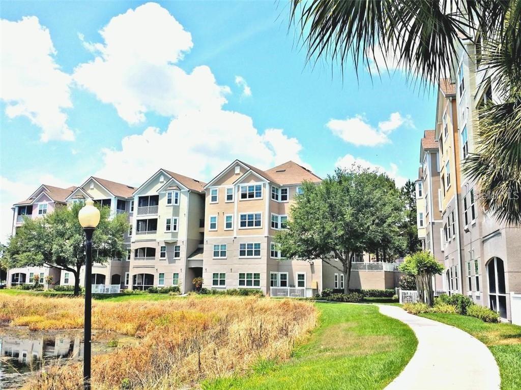 One or more photo(s) has been virtually staged. Hurry!! Hurry!! before its gone! Just came available in much sought after community at Hamptons at Metrowest. SECOND FLOOR 2 bedroom 2 bath with Den or Office area all for $1674 a month SPECIAL!! Normally $1800--(must move in before on or before MID week of August to get SPECIAL) . Lots of windows, the unit is very light and airy. This property has: FNewly painted, open floorplan, Tile Flooring in living areas, nice and clean and ready ! Guard Gated with two Community Pools, Just Awesome!! Available for move in. Call now for an appointment