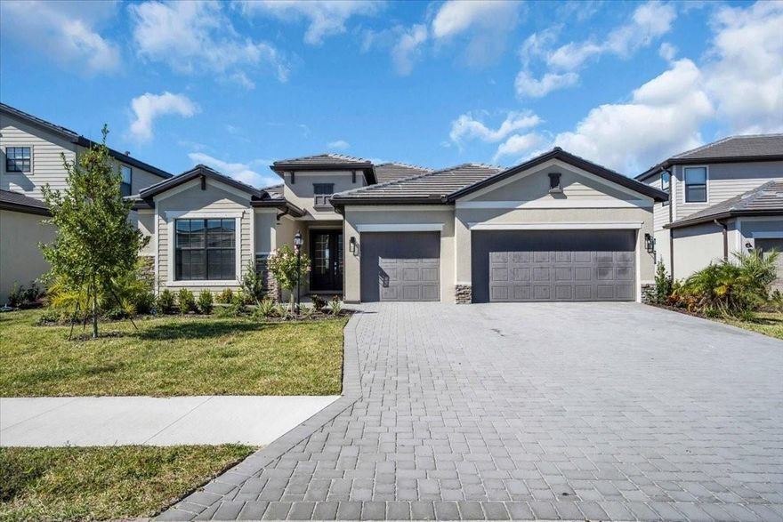 AVAILABLE NOW! Located in highly sought after Lorraine Lakes, a resort style pool and restaurant community, this 3 bed plus den Summerville model it not your builder grade home...upgrades include luxury bathroom finishes, LVT flooring, decorative applied molding walls, upgraded light fixtures. Lakewood Ranch is recognized as the number one selling master planned community, and Lorraine Lakes helps set the standards to make that recognition possible. The HOA benefits include lawn maintenance, irrigation, cable, internet, 3 entrances, many common areas, gate guard, and 24-hour security. The amazing resort style town center features amenities including a full-service restaurant, tiki bar, arcade, gym, fitness center, saunas, pickle ball, tennis, volleyball, resort pool, lap pool, and splash pad to name a few. Lorraine Lakes flourishes with walking paths and lovely lakes including the main pond with dock, and fishing is permitted. Don’t miss the opportunity to rent this home located in the heart of Lakewood Ranch conveniently located to shopping, restaurants, A-rated schools, championship golf courses and a short drive to the famous beaches of the gulf coast. This home and community will make coming home feel like you're on vacation every day.