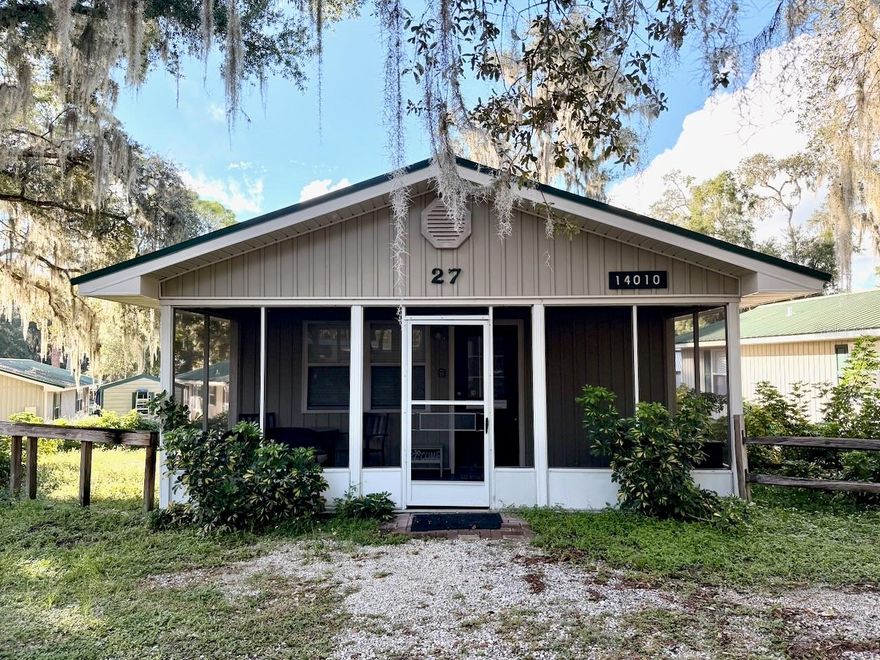 Stylish, fully remodeled 2 bedroom, 1 bath cottage in The Cottages at Salt Springs Resort offering 672 sq ft of efficient, open-concept living in the heart of Salt Springs, FL. This updated home features modern finishes throughout and a functional layout ideal for a full-time residence, weekend retreat, or income-producing vacation rental, and may be sold fully furnished with an acceptable offer for a truly turnkey opportunity. Located in a sought-after resort community, residents enjoy access to multiple pools, clubhouse, tennis courts, playground, dog park, and direct access to Little Lake Kerr for boating, fishing, and water recreation. Surrounded by the Ocala National Forest and just minutes to natural springs, hiking and biking trails, this property offers the perfect blend of relaxation and outdoor adventure while still within reach of Central Florida attractions and beaches. Whether you’re searching for a low-maintenance getaway, investment property, or affordable Florida retreat, this move-in ready cottage presents a rare opportunity in one of Salt Springs’ most desirable resort-style communities.