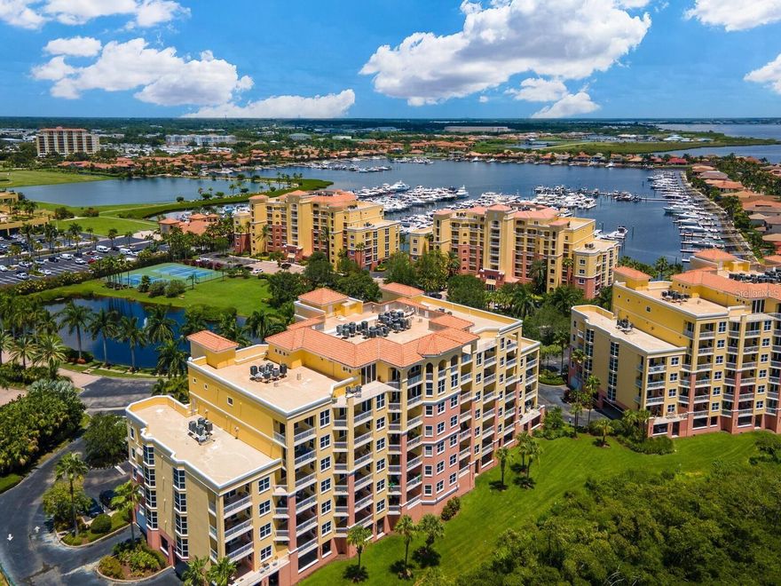 Available for immediate move in. This immaculate, turnkey furnished 2 bed 2 bath condo with a den overlooks the Manatee River, providing the ultimate in luxury and convenience. Enjoy beautiful river views with the southern exposure off the rear balcony. Upscale kitchen with wood cabinets, granite counters and stainless-steel appliances. This luxury condo features an open floor plan with the guest and master bedrooms at separate ends of the condo to ensure the utmost privacy. Laguna at Riviera Dunes offers resort style living at its finest with a gated community entrance, secured lobby access and 24-hour on-site security. Amenities include a fitness center, heated pool and spa, outdoor grill, tennis courts and a clubhouse situated on a deep water protected marina. A true boater’s dream! Just a short drive will take you to the pristine beaches of Anna Maria Island and it’s only 30 minutes to downtown Sarasota or, St. Petersburg. Located in close proximity to three area airports, and a variety of shopping, dining and golfing opportunities.