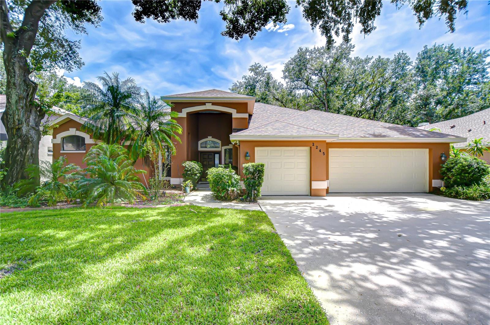 Welcome to your dream home in the highly sought-after Bloomingdale community, The Greens! With a low HOA and fantastic amenities, this home perfectly combines comfort, convenience, and the Florida lifestyle. Just minutes from the YMCA, community parks, and playgrounds, it’s ideal for staying active and enjoying the outdoors. Golf enthusiasts will appreciate the nearby course, offering endless opportunities for tee-time fun. For added peace of mind, a brand-new roof was installed in 2025, and the A/C was replaced in 2023. The open concept floor plan creates a seamless flow throughout the home. A formal living and dining area greets you upon entry, offering beautiful views of the pool. The kitchen, the heart of the home, features ample prep and storage space, a breakfast bar, and a bright nook for casual everyday meals. It opens to a spacious family room with sliders leading to the lanai, perfect for entertaining or relaxing. This home offers a thoughtful split floor plan. The primary suite is a private retreat with direct access to the screened pool and patio, dual closets, and an en-suite bathroom with a large vanity, walk-in shower, water closet, and linen closet. Two additional bedrooms are arranged on a private wing with a shared full bath, while the fourth bedroom provides flexibility as a home office, nursery, or gym. Step outside to the oversized screened lanai with a large covered area, ideal for enjoying Florida living year-round. Beyond, a spacious yard offers plenty of room for family fun and outdoor activities. Valrico is known for its top-rated schools, welcoming community, and convenient access to shopping, dining, parks, and major highways. This Bloomingdale home offers the perfect combination of location, comfort, and functionality. Don’t miss the opportunity to make it your own! Copy and paste this tour to virtually view this home: my.matterport.com/show/?m=5Uf16Ap5LVb&mls=1