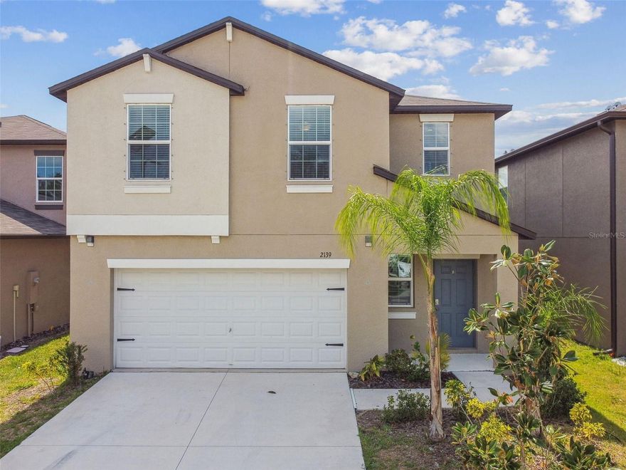 One or more photo(s) has been virtually staged. Welcome to this beautiful home located in the desirable Lutz area. 2139 Stellar Brillance Way features a spacious layout designed for comfortable modern living. The property includes bright open living spaces, a well-maintained interior, and a peaceful neighborhood atmosphere. Conveniently located near shopping, dining, schools, and major highways, this home provides both privacy and accessibility. A great opportunity to enjoy a well-located Florida property with comfort and convenience.