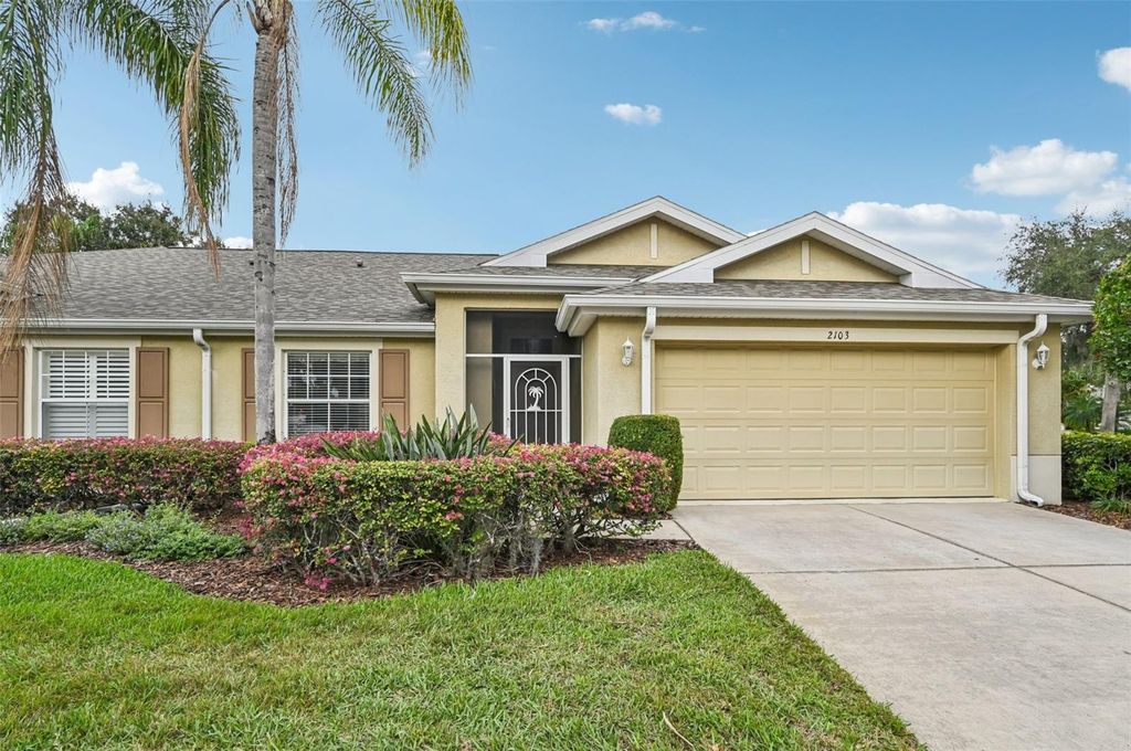 Photo of 2103 Grantham Greens Drive, Sun City Center, FL 33573 (MLS # TB8454772)