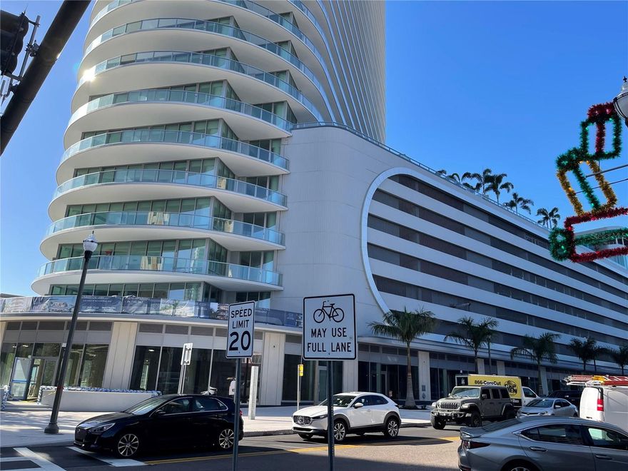 Stunning two-bedroom, two-and-a-half-bath condo located in the heart of downtown St. Petersburg. Available furnished or unfurnished. Enjoy unbeatable walkability to top-rated restaurants, museums, shopping, and major hospitals. Situated in one of St. Pete’s newest and most convenient buildings, this residence offers modern urban living with everything the city has to offer just steps from your door. This unit comes with two parking spaces. One valet space and one assigned space #6-52. Also has a storage space #5-71.