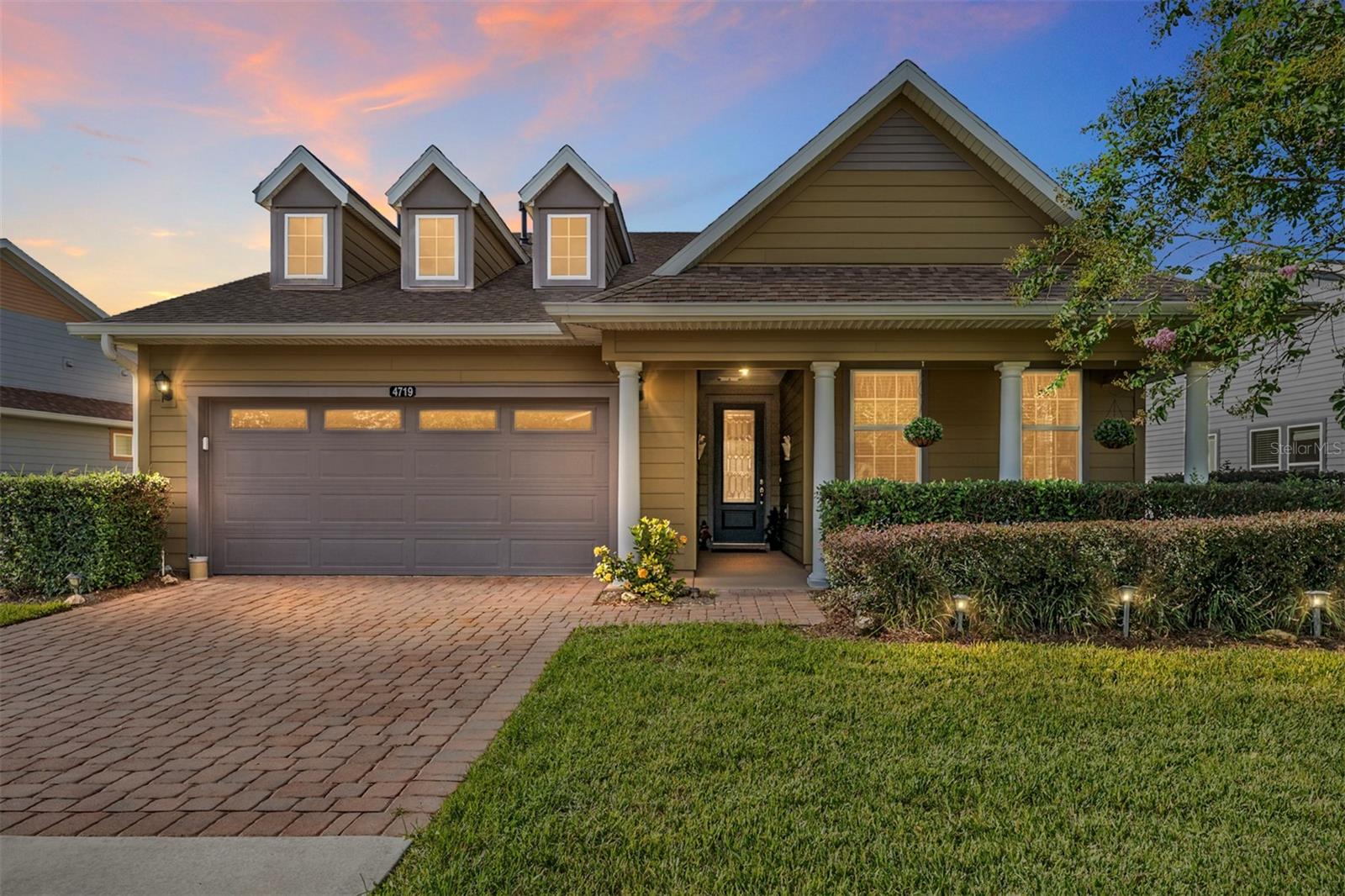 Welcome to this immaculate Cannes model built by Shea Homes located in the prestigious gated community of Ocala Preserve, mere minutes to all of the Equestrian Action at The World Equestrian Center! Boasting 2 bedrooms, 2 bathrooms and versatile den/office space. This residence offers nearly 2,200 square feet of thoughtfully designed living space and features MANY upgrades! Complete with a 2-car garage, Beautiful extended front porch and enclosed lanai, this home is as functional as it is stunning! Situated on an oversized premium lot, WITH NO REAR NEIGHBORS the curb appeal is one-of-a-kind! Upon entering, you will immediately notice the upgraded porcelain tile flooring, open floor plan, soaring ceilings and fine finishes. A wide foyer welcomes you inside featuring soaring ceilings, natural light, and an upgraded porcelain tile floors that flows effortlessly into an expansive open-concept great room. To the right features a private office that could easily be converted to a third bedroom featuring large windows allowing ample light and beautiful French doors for added privacy. At the heart of the home is a kitchen that will delight any chef or entertainer, featuring glistening granite countertops, custom solid cherry wood cabinetry, upgraded stainless steel appliances, and ample storage. The spacious kitchen also features a custom built buffet with designer glass faced cabinets and large pantry. The primary suite is a true retreat, oversized with large windows, offering peaceful backyard views, an expansive walk-in closet with custom built-ins, and ensuite bath with dual vanities and oversized custom-built walk-in shower. The spacious second bedroom is perfect for guests, complete with a deep closet and new luxury vinyl floors. Just steps away, the second full bathroom offers a shower/tub combo and a deep vanity for convenience and style. Step outside to the 50-foot screened and covered lanai, a spacious and shaded outdoor area perfect for relaxing, dining, or entertaining—all while enjoying beautifully landscaped surroundings and tranquil views. Additional conveniences and upgrades include a dedicated expansive laundry room with built-in cabinets, built-in desk/flex space and plenty of storage space for organization and daily tasks. Washer and dryer included! A 4 foot extension of the home has been added to the front of the home and an additional 2 foot extension in the back, whole home water softener, whole home water purifier, upgraded light fixtures and remote ceiling fans, Low E windows, Plantation Shutters, Upgraded landscaping, new gutters and exterior lighting. The HOA provides worry-free living with services that include full lawn and landscape maintenance, irrigation system upkeep, high-speed internet, and access to an impressive range of amenities: state-of-the-art indoor and outdoor fitness facilities, group fitness classes, over 20 miles of walking and biking trails, tennis, pickleball, kayaking, paddle boating, and more. Homeowners also receive exclusive discounts at the on-site restaurant, spa, and golf course—with no CDD assessments. This is more than a home—it’s a lifestyle. Don’t miss your chance to own one of the most scenic views in the community. Schedule your private tour today.