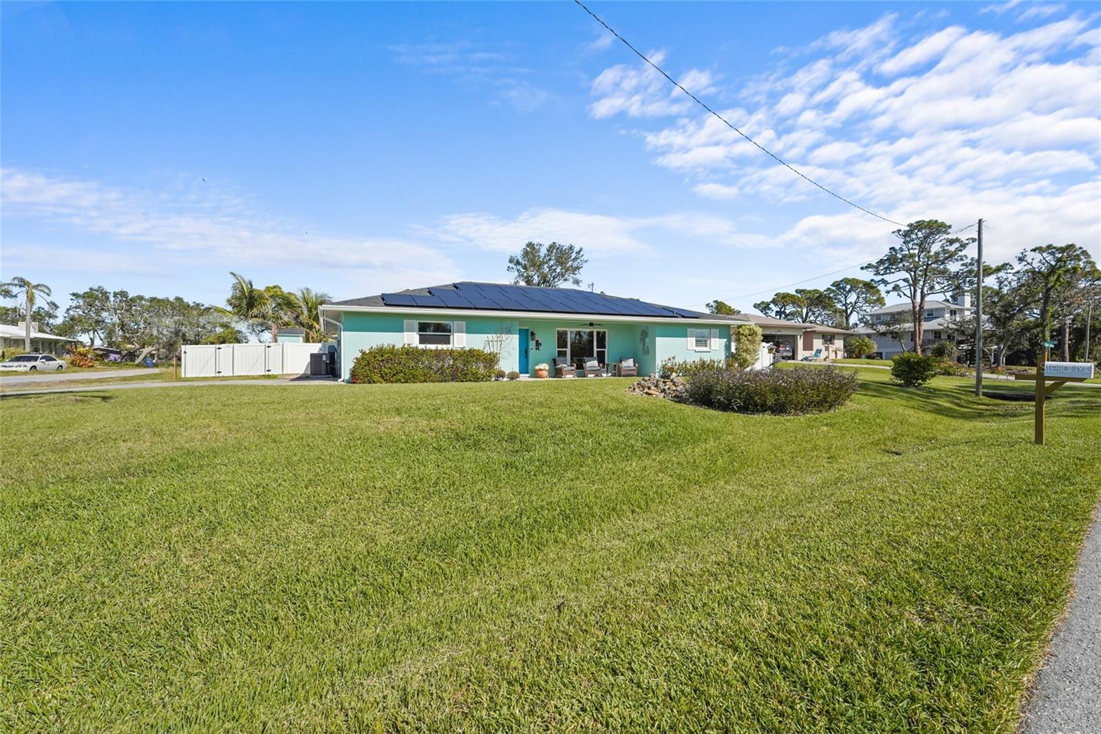 Welcome to your dream home in the heart of South Venice! This fully updated pool home is tucked away in one of the area's most sought-after neighborhoods and backs up to a serene preserve, making it a peaceful retreat with endless bird-watching opportunities right in your own backyard. Every inch of this home has been thoughtfully upgraded to give you comfort, efficiency, and style. In 2022, major improvements were made—including a new roof, heated saltwater pool, lush landscaping, a large shed for extra storage, and a vinyl privacy fence to create your own private oasis. One of the best features? The fully paid solar panel system that brings your electric bill down to an average of just $25/month. Talk about peace of mind and major savings! Additional updates include: High-impact windows and garage door (2023), New electrical panel for added safety,Brand new A/C system (2024), Hot water heater (2019), A top-of-the-line water system (2024) with softener, reverse osmosis, and a high-pressure pump, Relined plumbing and a French drain (2022)
Inside, you’ll find travertine flooring, modern lighting, fresh paint, and updated kitchen and bathroom cabinets. The kitchen is bright and refreshed with new appliances (fridge and dishwasher added in 2024), making it perfect for cooking and entertaining. Living in South Venice also gives you the option to join the community's private beach ferry and boat ramp—just $180/year for beach access and $150/year for the boat ramp. And with no mandatory HOA, you have the flexibility and freedom to truly enjoy your home and neighborhood.
This home offers the perfect blend of modern living, energy efficiency, and natural beauty. Don’t miss out—schedule your private showing today!