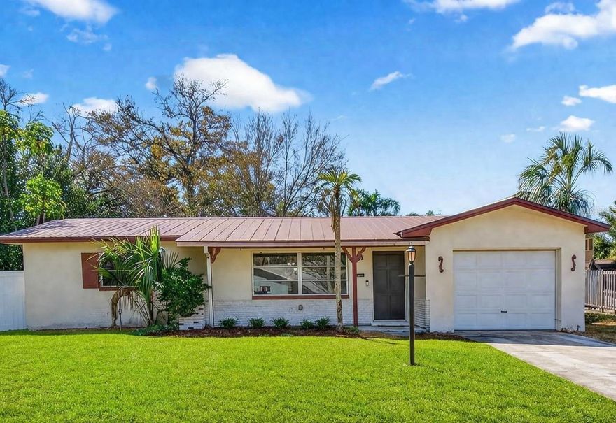 Seminole Living with Lifestyle Perks & Prime Location!

Nestled on a quiet cul-de-sac in a highly desirable in-city Seminole neighborhood, this beautifully maintained 2-bedroom, 2-bath block home blends durability, comfort, and Florida lifestyle living. Featuring a long-lasting metal roof, 1-car garage, and a fenced yard, the property sits safely in a non-flood zone, offering peace of mind along with everyday convenience.

Step inside to a light and inviting floor plan highlighted by a versatile bonus Florida room — ideal for a private retreat, office, or additional entertaining space. Solid block construction and a thoughtful layout create a home that feels both functional and welcoming.

One of the home’s most sought-after advantages is its location within Seminole city limits — and just a short walk to the Seminole Recreation Center. The address qualifies for complimentary Rec Center membership, offering fitness facilities, community programs, and access to the community pool, delivering a true Florida lifestyle right outside your door.

Enjoy close proximity to Seminole City Center, featuring shopping, dining, and a popular movie theater, while the area’s award-winning Gulf beaches are only minutes away. Whether you’re searching for a primary residence, seasonal escape, or investment opportunity, this exceptional Seminole property delivers on location, lifestyle, and value.