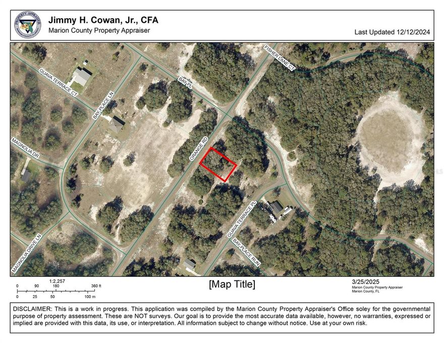 Almost 1/4 Acre Located off the Beaten Path but still close to Schools, Shopping and Beautiful Lake Weir. No HOA Fees.