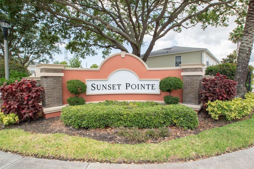 Gorgeous 3 bedroom/2.5 Bath with 1 Car townhome in the Clearwater situated in the highly desirable Sunset Pointe Townhomes community. Open floor plan with Dining Area and a loaded Kitchen with Refrigerator, Range, Dishwasher and Microwave and a pantry with a breakfast bar overlooking the open living room. With brand new flooring and fresh paint throughout, this townhouse is ready for you! There is an under-stair storage room and a one-car garage. A half bath is located on the ground floor for convenience. Upstairs, you'll find a laundry closet with washer and dryer included. Master Suite features a tray ceiling, oversized walk in closet and en-suite. En-suite includes double vanity with powder area, walk-in shower, and huge garden tub for relaxation. Additionally, 2 other guest bedrooms are located upstairs as well. This home has plenty of natural sunlight throughout every room. Home comes with a water softener. Sunset Pointe Townhomes is conveniently located near parks, restaurants, shopping, and entertainment and just a short drive to Clearwater Beaches and Marinas. This community has a large community pool and playground to enjoy. You don't want to miss out on this immaculate home. Lawn, Pool, Cable/ Internet, and Trash are included in this monthly rental. A Must See!