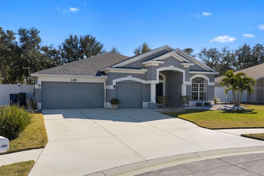 Enjoy low HOA fees of $69/month, Boat parking, no short-term rental restrictions, a 3-car garage, 4 BR/2BA, resort-style amenities, and over 2,500 sq. ft.—this Pulte-built home truly checks all the boxes.

Set on an oversized lot just shy of half an acre, this spacious home is located in the heart of the beautiful, family-friendly Sabal Harbour community. With sidewalks for walking and biking, neighbors out enjoying the evenings, and kids heading to the park, this is a neighborhood where people genuinely love where they live.

Inside, the flexible floor plan is ideal for a busy household, featuring formal dining for gatherings, a separate office/den for work or homework, and an eat-in kitchen with a built-in desk area that naturally becomes the hub of the home. **Pecan hardwood and engineered wood flooring throughout—no carpet—**make everyday living both stylish and practical.

The backyard is something special—huge, fenced in front & back, and backing up to acres of farmland, offering a rare sense of privacy, peace, and open sky. There’s room for kids, pets, gardens, and entertaining, plus a shelled area ideal for boat parking.

Original owners. Major updates are already complete, including a new roof (2020), hot water heater approximately 5 years old, and an updated A/C system with an active maintenance contract.

Sabal Harbour’s amenities feel like a staycation with a resort-style pool, clubhouse, playground, basketball and tennis courts, walking trails, and park areas—all for low HOA fees of just $69/month. With no short-term rental restrictions and a location close to shopping, dining, schools, and everything you need, this is a home designed to grow with you—where memories are made and plenty of room for everyone.