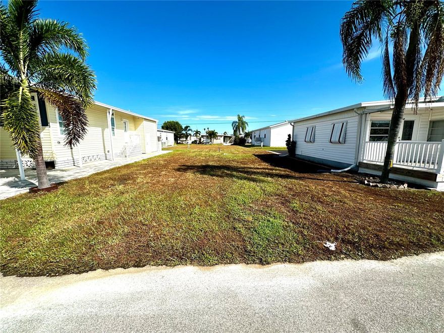 TROPIC ISLES COOP IS A 55+ RESIDENT OWNED WATERFRONT COMMUNITY
PURCHASE AND USE OF THIS VACANT LOT WILL REQUIRE AN INSTALLATION OF A MANUFACTURED HOME AND REQUIRES PRIOR APPROVAL FROM ARCHITECTURAL COMMITTEE BOARD. SEE RULES AND REGULATIONS.