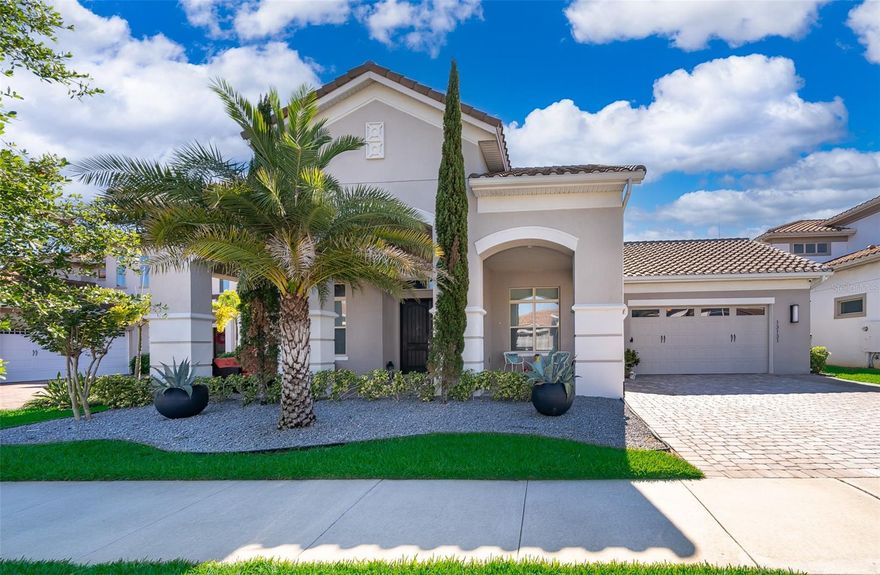 Welcome to luxury living in the heart of **Lake Nona’s premier golf community—Eagle Creek!** This exceptional **4-bedroom, 4-bathroom** residence blends modern design, comfort, and resort-style outdoor living in one of Orlando’s most desirable gated neighborhoods.

From the moment you arrive, the home impresses with its upgraded **double front doors**, soaring **12-foot ceilings**, elegant **8-foot interior doors**, and bright open-concept layout. The gourmet kitchen is a showstopper—featuring premium cabinetry, designer countertops, a beautiful backsplash, solid-wood shelving, stainless-steel appliances, dual convection ovens, a built-in cooktop, and a large center island perfect for cooking or entertaining.

The spacious living and dining areas create the perfect flow for family gatherings and entertaining. The luxurious primary suite is your private retreat, offering double barn doors, a spa-inspired super shower, split vanities, and a walk-in closet with wall-to-wall upgraded shelving.

Step outside and experience your own **backyard oasis**! Enjoy a **saltwater pool** with electric heater, travertine paver deck, professional tropical landscaping, and a fenced 70-ft wide lot. The aluminum pergola includes **automatic rain sensors**, and the outdoor movie theater, enhanced lighting, and resort-style outdoor kitchen make this yard a true entertainer’s paradise.

This home is packed with premium upgrades: whole-house dehumidifier, medical-grade A/C filtration, 3M security film, extra attic insulation, designer pantry, smart-home thermostat and lighting, app-controlled pool and garage, and a state-of-the-art security system. The oversized **3-car tandem garage** with acrylic flooring adds both function and luxury.

Living in Eagle Creek means enjoying a world-class lifestyle. The community offers a championship golf course, clubhouse, restaurant, multiple pools, tennis courts, fitness center, playgrounds, walking paths, and the highly rated **Eagle Creek Elementary School** located right inside the neighborhood. You’re also just minutes from **Medical City, Nemours, VA Hospital, top dining, shopping, Lake Nona Town Center, and Orlando International Airport.**

This home is the perfect combination of elegance, comfort, and Florida resort living—inside a community known for prestige and convenience. **Homes of this caliber rarely come to market.** Schedule your private showing today and discover the luxury lifestyle waiting for you in Eagle Creek!