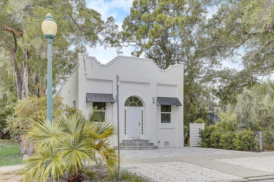 One or more photo(s) has been virtually staged. Live, invest, and work in the heart of downtown Sarasota. This beautifully renovated 1925 triplex is located in Gillespie Park and offers exceptional flexibility with short-term rentals allowed. Fully updated inside and out, the property presents a rare turnkey opportunity in one of Sarasota’s most desirable and walkable neighborhoods.
The exterior has been meticulously improved with new landscaping, stylish pavers, artificial turf, a new privacy fence, updated roof, updated electric meters, energy-efficient windows and doors, and a modern sand-finish exterior. These upgrades provide strong curb appeal and long-term durability.
All three units have been completely remodeled and are offered fully furnished. Renovations include new drywall, new subflooring, updated electrical systems, newer HVAC units, modern flooring, new kitchen cabinets, sleek appliances, updated bathroom vanities, toilets, showers, and fresh interior paint throughout. Each unit is move-in ready and designed for low maintenance and operational efficiency.
The location offers unmatched convenience. 
Ideal for investors seeking strong income potential, or for an owner-occupant looking to live in one unit while renting the others. One or more photo(s) have been virtually staged.