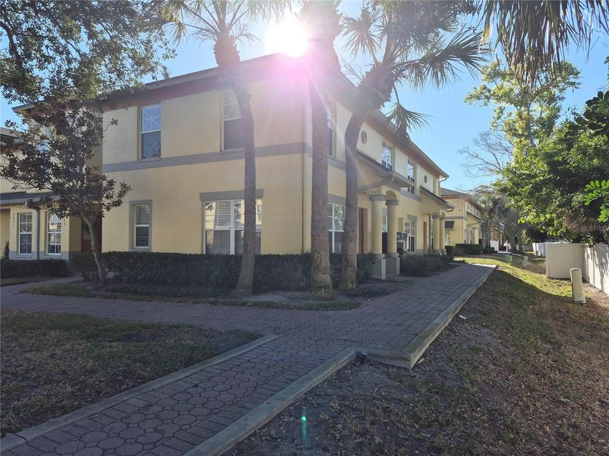 Welcome to Coquina Key Townhomes and this charming townhouse. This home is a 3 bed, 2.5 bath, natural light filled corner unit nestled away from the hustle & bustle of the parking lot. The home is move in ready with fresh paint, ceiling light/fans in all the rooms & New AC in 2025. The 1st floor is made up of an open living/dining room with slider opening out to the patio and green space for grillin & chillin, a well equipped kitchen with stainless appliances and a half bath. The 2nd floor is laid out with 3 bedrooms, guest bathroom and laundry closet. The large primary bedroom fills with natural light from the double windows, has a private full bathroom and walk in closet, the addl. bedrooms are a generous size with built in closets and also benefit from a lot of natural light. 
Coquina Key Townhomes is a lovely well managed gated, deed restricted community on Coquina Key conveniently located close to schools, medical facility's, restaurants, downtown shopping, museums, pier and only a short drive to Fort DeSoto, Treasure Island and St Pete beaches just to name a few. The community is pet friendly and very close to Coquina Key Park with dog park, walking trail, water access, tennis/pickleball, basketball and ballfields. Parking is assigned #104,  with addl. permit parking available to residents and visitor parking spots available thru-out the community. 
Recent HOA improvements in the community are: Newly paved/marked roads & parking areas 2025, New Roof 2023. HOA fees include:
Pool/Hot Tub, Gated Entrance with new Virtual Security Technology, Pest Control, Water/Sewer/Trash, HOA Escrow Reserves Fund, Maintenance Structures, Maintenance Grounds, Insurance Exterior Structures/Grounds