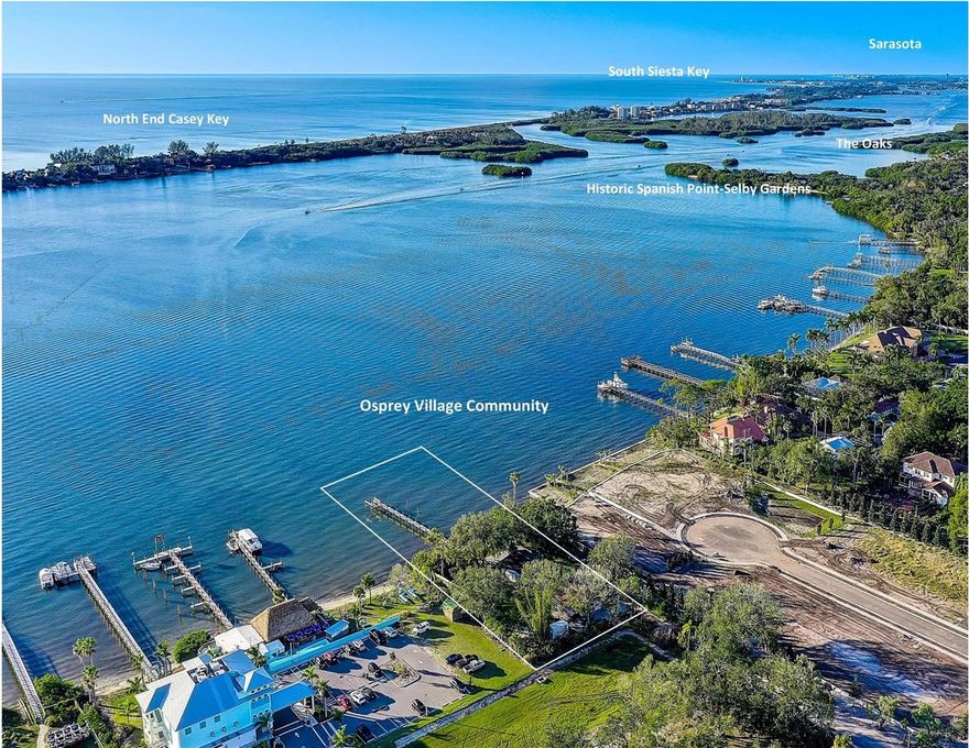 This gated bayfront compound, sitting on half an acre with 100 feet of bay frontage and a brand-new 150-foot dock with boat moorings, offers a range of possibilities.