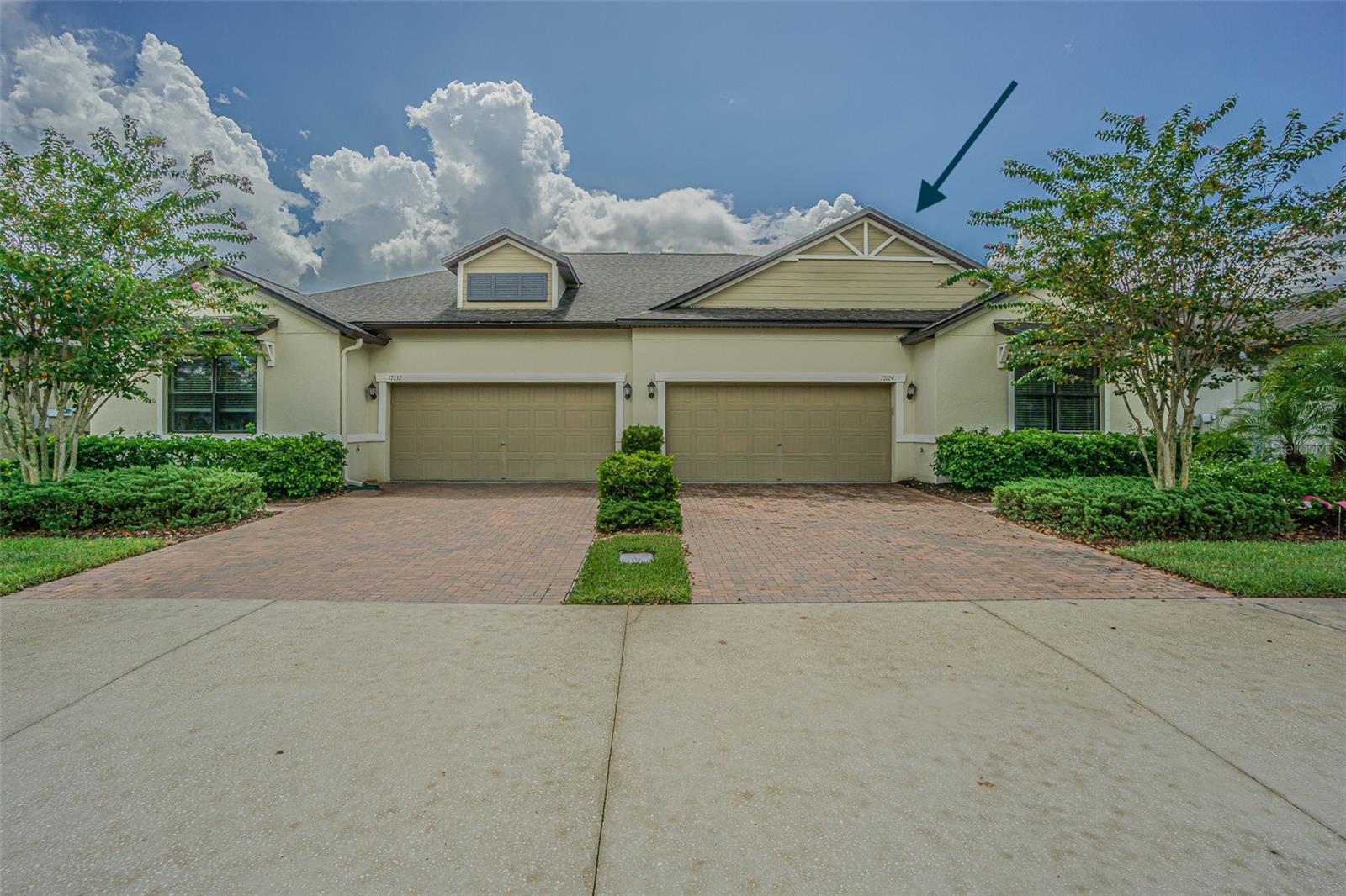 A stylish and functional home in the resort-like, golf-cart friendly Bexley community of Land O’ Lakes, FL, this Myrtle villa model features 2 Owner’s Suites PLUS Den (with closet), a split floorplan, 2.5 baths, a 2-car garage, and a screened-in patio to enjoy the lovely nature view out back. One of the few Bexley villas entirely in X (no flood) zone, it also has a BRAND NEW ROOF, which will make insurance coverage a breeze. Moreover, it’s located in a MAINTENANCE-FREE portion of the neighborhood, which means the owners get to spend more time enjoying a lifestyle that feels like vacation every day, while the HOA does the heavy lifting. The kitchen has 42” espresso cabinetry with raised panel doors, stainless-steel appliances to include the upgrade of a Bosch dishwasher, a gas stove (the Chef will be thrilled!), and luxurious granite countertops. There are ceramic tile floors in the foyer, laundry room, and all wet areas of the home. Other improvements include new disposal, additional fans and closet shelving, and bathroom hardware upgrades. As far as Green/Eco features go, a programmable thermostat, high-efficiency 15 SEER HVAC system, and tankless gas water heater provide energy efficiency and peace of mind. Bexley’s award-winning amenities include a designer Clubhouse with a cozy on-site Cafe and event rental space, cutting-edge fitness center, game room, resort-style pools and a full-time on-site HOA management team. Families and outdoor enthusiasts alike will love the multiple parks, playgrounds, bike park, dog parks, outdoor fitness equipment, the nearby Suncoast Trail (parallels the Suncoast Parkway for 54.1 miles through Hillsborough, Pasco, Hernando, and Citrus counties), and over 10 miles of scenic walking and biking trails—all set among 1,200 acres of protected wilderness. Perfectly positioned with quick access to several major highways, Tampa International Airport, top-rated schools, and varied shopping and dining (also see The Hub at Bexley), this villa welcomes you to convenience and the refined Bexley living. You’ve arrived! It’s time to make it yours!
