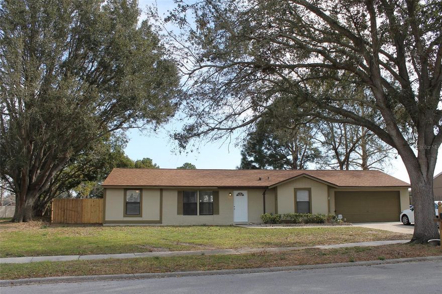 Don’t miss this two-bedroom two bath home in Valencia Hills the heart of Metrowest! This spacious split bedroom floorplan with large living room and a separate dining room has fresh interior paint and new tile floors throughout. Oversized 2 car garage with plenty of storage space, washer and dryer. Huge, fenced backyard to sit and enjoy your weekends and evening fireworks every night from your own backyard. Easy access to the 408, highway 50 and Kirkman. Universal Studios and Valencia Community College are just minutes away. Don't miss this fabulous opportunity! Pets will be considered on a case-by-case basis.