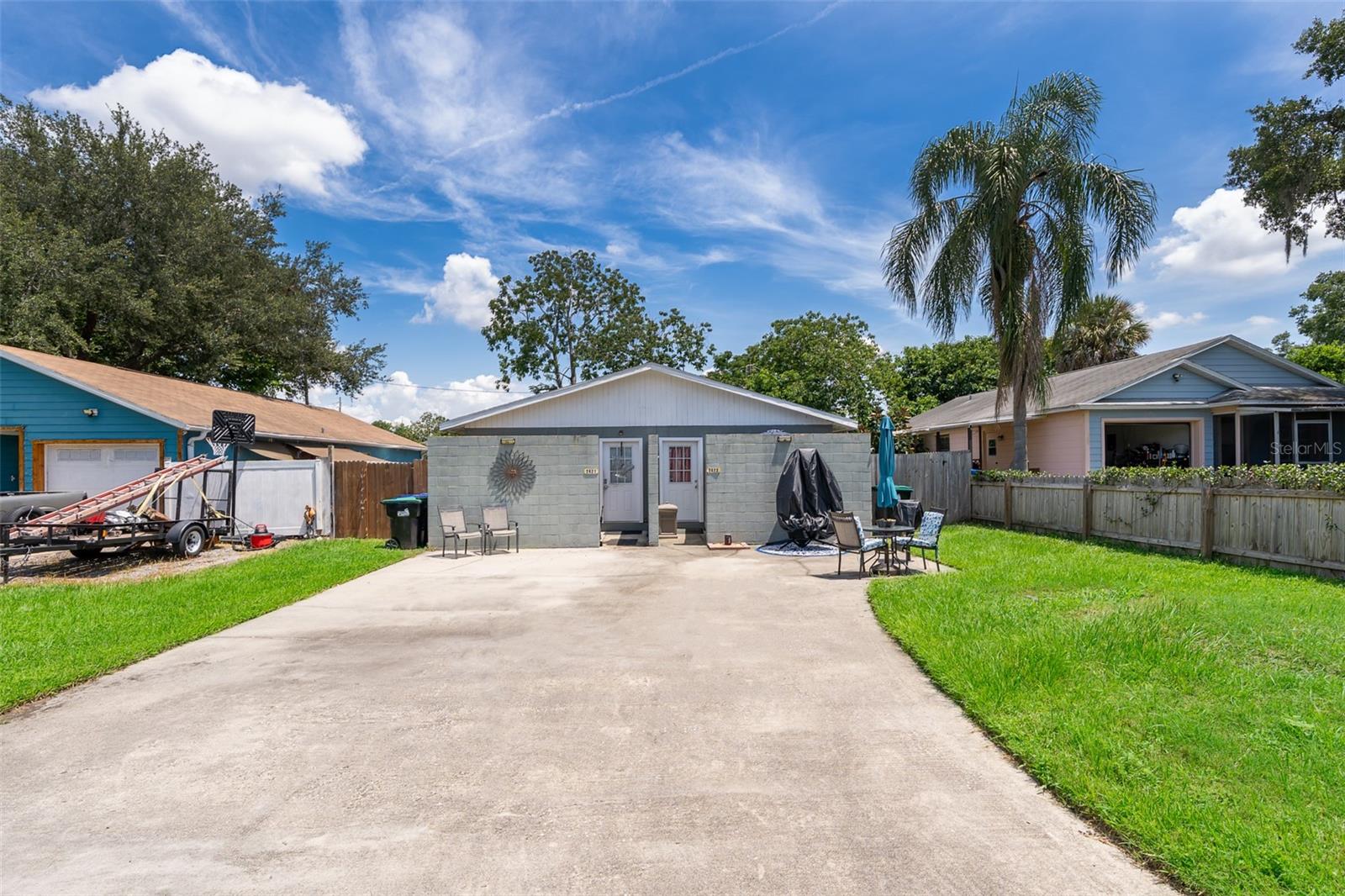 Awesome income property located in the heart of Orlando. What a great opportunity! TWO UNITS: 1 bedroom,1 bath each. Open floor plans. LEFT SIDE UNIT HAS BEEN FULLY RENOVATED! Porcelain tile throughout! GRANITE countertops! NEW WINDOWS! Fully Fenced backyard. This duplex is convenient to Fort Gatlin Recreation Complex, highways, shopping, dining & more! Just minutes from Downtown Orlando & Orlando International Airport. Schedule a showing, TODAY!