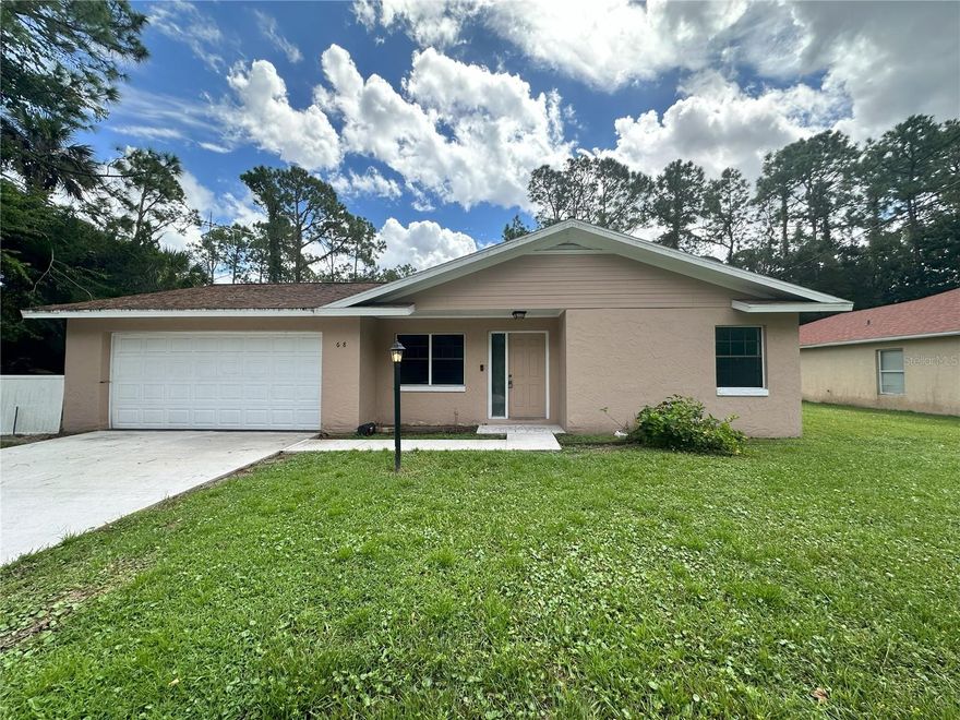 Welcome to 68 Point Pleasant in the beautiful Belle Terre subdivision of Palm Coast, FL. This area will make it a breeze to get to local restaurants, jobs, and shopping, as well as those nearby in Daytona Beach and St. Augustine, through easy access to I-95. This charming home boasts three spacious bedrooms, two full bathrooms and a two car garage, perfect for those who value comfort and convenience. The house features a screened porch, providing a perfect spot to enjoy the Florida weather all year round. The eat-in kitchen is a dream for those who love to cook and dine at home, offering ample space for meal preparation and dining. The home has been recently updated with fresh interior paint, giving it a clean feel. Additionally, the master bedroom comes with mirrored closets, adding a touch of elegance and functionality. This home truly combines style, comfort, and practicality in one package.

PHOTOS PRIOR TO COMPLETED WORK, check back for more coming soon!

No Smoking. No Pets.

1st months rent of $1600.00, Security deposit of $3200.00, screening fee $50.00 per 18 year old and over, lease prep of $50.00. Resident Benefit Package fee of $40.00 a month.

All Clarion Group, Inc. residents are enrolled in the Resident Benefits Package (RBP) for $40.00/month which includes renters insurance, HVAC air filter delivery (for applicable properties), credit building to help boost your credit score with timely rent payments, $1M Identity Protection, move-in concierge service making utility connection and home service setup a breeze during your move-in, our best-in-class resident rewards program, and much more! More details upon application.