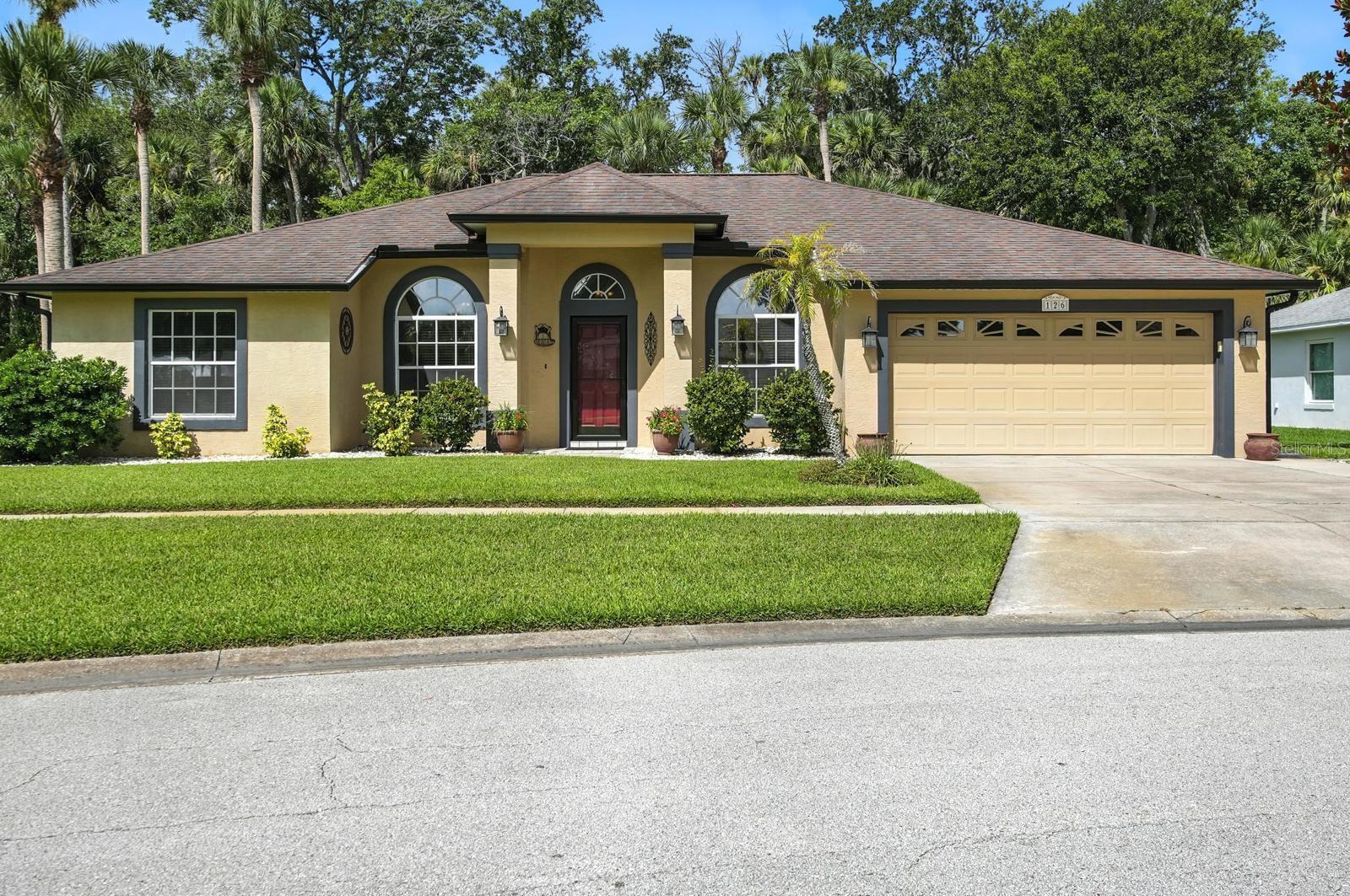 Welcome to 126 Old Sunbeam Drive—nestled in one of South Daytona’s most peaceful and desirable neighborhoods. Just a 6-minute drive to the beach and 3 minutes to Publix, this home offers the perfect mix of quiet living and everyday convenience. Reed Canal Park is just around the corner, making this location ideal for outdoor lovers and families alike.
This meticulously maintained pool home is packed with updates and ready for its next owner. The recently refinished, solar-heated pool features a new pool pump and a dedicated half bath in the pool area—perfect for summer days and pool parties. The extended screened patio creates the ultimate space for cookouts, entertaining, or simply relaxing outdoors.
Inside, you’ll find a brand-new kitchen, updated bathroom vanities, and new baseboards throughout the entire home. The open layout, vaulted ceilings, and skylights create a bright, airy atmosphere. There's also a bonus den or office that could easily serve as a fourth bedroom for added flexibility.
Additional upgrades include a brand-new AC system, new irrigation pump, new gutters, and a new storm door on the front entrance. The home also features UV-reflective window tint for energy efficiency, a two-car garage, and public utilities. Pride of ownership is clear in every detail—this home is truly move-in ready and waiting for its next chapter.