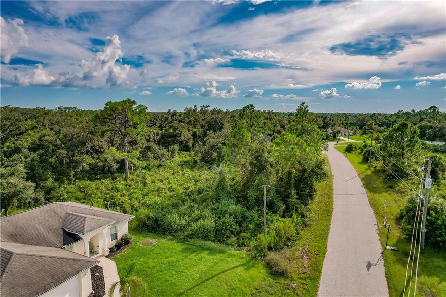 Located in an up-and-coming area of North Port, this oversize lot (.45 ac) is ready for a new build. With easy access to I-75 and other major roads, you're minutes to North Port attractions (North Port Aquatic Park, Warm Mineral Springs, Cool Today Park- home of the Atlanta Braves Spring training camp) and abundance of Golf courses, public parks and Gulf coast beaches. North Port is one of Florida's fastest growing communities so now is the time to invest in your future. Owner has adjacent lot for sale too (lot#23), Buyers do your due diligence.
