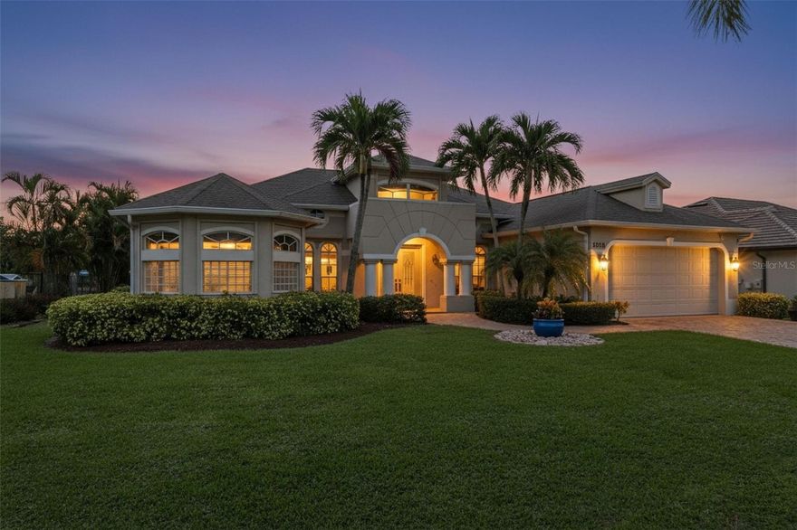 Welcome to 2106 SW 52nd Street, a custom-built Tuscan-inspired retreat located in one of Cape Coral’s most desirable areas — with NO HOA! Enjoy the freedom to live your way without restrictions, all while being just minutes from the MARINA, SHOPS, RESTAURANTS, FREEDOM BOAT CLUB, CAREFREE BOAT CLUB, and local events.

This elegant home features 3 BEDROOMS, 2 FULL BATHS, 1 HALF BATH, a POOL BATH, and a FLEX ROOM, offering both style and functionality. Step inside to find SOARING CEILINGS, a spacious GREAT ROOM WITH TRAY CEILING OVERLOOKING THE POOL, and a FORMAL DINING ROOM perfect for gatherings.

The GOURMET KITCHEN will impress any chef with WOOD CABINETRY, GRANITE COUNTERTOPS, STAINLESS STEEL APPLIANCES, a WINE COOLER, and ample storage space. CERAMIC TILE FLOORING flows throughout the home, enhancing its timeless appeal.

Your PRIMARY OWNER’S SUITE is a true sanctuary, featuring a TRAY CEILING, FRENCH DOORS LEADING TO THE LANAI, and a luxurious ensuite with DUAL VANITIES, a SUNKEN TUB, LARGE WALK-IN SHOWER, and abundant natural light. All bedrooms include WALK-IN CLOSETS for exceptional storage.

Step outside and embrace the FLORIDA LIFESTYLE with a RESORT-STYLE POOL featuring a WATERFALL, SEATED LEDGES, and IN-POOL TABLE — perfect for relaxation and entertaining. The OUTDOOR KITCHEN and TROPICAL PRIVATE BACKYARD create an ideal setting for year-round enjoyment.

Every detail has been thoughtfully designed — from the MOTORIZED HURRICANE SHUTTERS ON EVERY WINDOW that secure the home like a fortress, to the TILE ROOF, MANICURED LANDSCAPING, and PALM-LINED FRONT YARD offering striking curb appeal.

With NO HOA, BOATING CONVENIENCE JUST MINUTES AWAY, and 2,552 SQUARE FEET of beautifully crafted living space, this home captures the essence of LUXURY AND FREEDOM.

Experience ELEGANCE, COMFORT, and the BEST OF CAPE CORAL LIVING — where SOPHISTICATION MEETS COASTAL INDEPENDENCE.