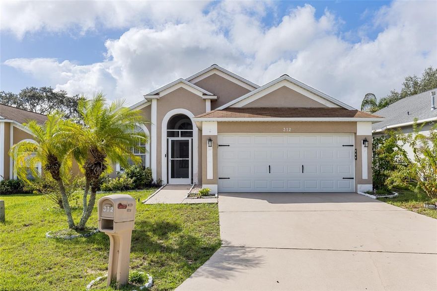Welcome to 312 Royal Ridge Drive! This beautifully maintained 3-bedroom, 2-bath home has been freshly painted inside, recently pressure washed, and is completely move-in ready. Enjoy an open and bright floor plan, perfect for both relaxing and entertaining. The spacious kitchen connects seamlessly to the living and dining areas, making everyday life comfortable and convenient.

Situated in the desirable Royal Ridge community, you’re just minutes from Posner Park Shopping Center and dining favorites like Miller’s Ale House. Easy access to US-27, I-4, and Hwy 192 means you’re only a short drive to Orlando, Tampa, and nearby theme parks.

This home has been cared for with pride and is ready for its next owner—schedule your showing today!
