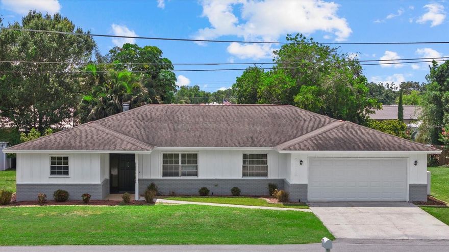 Timeless Florida living, now available for lease in the heart of Sarasota. Welcome to 2118 Huntington Street, a beautifully maintained three-bedroom, two-bath single-family pool home offering timeless charm and relaxed Florida living in the peaceful enclave of Orange Grove Park. Ideally on nearly half an acre, this residence provides abundant space, privacy and convenience—all just minutes from downtown Sarasota, world-class beaches and top-rated schools. With nearly 2,000 square feet of interior living space, the home features a split floor plan for privacy, spacious living and dining areas, and a well-appointed kitchen for everyday use and entertaining. Sliding glass doors open to a screen-enclosed pool and tropical backyard oasis, ideal for enjoying sunny afternoons or quiet mornings under mature landscaping. Additional highlights include a two-car attached garage, ample storage, and a spacious primary suite set apart from the guest rooms. In Flood Zone X with no HOA restrictions, this property offers tenants added flexibility and peace of mind. Whether you're relocating, renovating nearby or simply seeking a tranquil retreat in central Sarasota, 2118 Huntington delivers comfort, space and style in one of the area’s convenient locations.