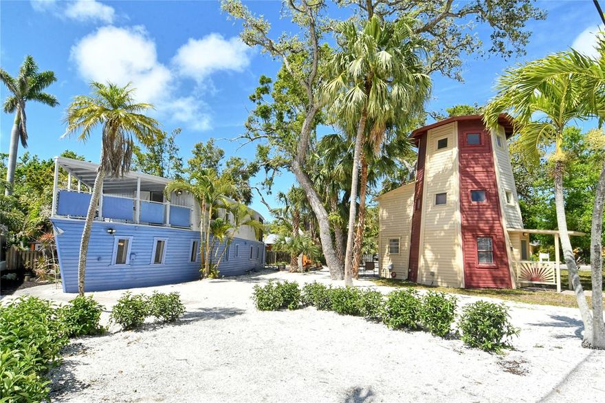 Price Improvement Alert – Seller is Ready to Go! 
As Seen on HGTV’s Zillow Gone Wild – August 1, 2025
The Boathouse & The Lighthouse | A Storybook Legacy in Downtown Sarasota
The seller just made a bold move—$120,000 price improvement—and this iconic Sarasota compound is now move-in ready for its next lucky owner!
Step into a piece of history and imagination with The Boathouse & The Lighthouse, two whimsical, historic residences nestled in walkable Gillespie Park. Originally crafted in 1933 by master boatbuilder Oliver Blackburn, this property is a tribute to Sarasota’s coastal charm and creative spirit.
 The Boathouse – 2BR/2BA with sunlit living spaces, a sleek kitchen, and a spiral staircase to a private owner’s suite.
 The Lighthouse – 1BR/1BA vertical retreat with a panoramic observation room perfect for a studio, office, or creative escape.
Just 4.2 miles to Lido Beach, and minutes from downtown’s arts, dining, and waterfront scene—this is more than a home, it’s a lifestyle.
Whether you're:
An investor seeking high-performing short-term rentals
A visionary looking for a live/work haven
A history lover drawn to Sarasota’s storied past
This property offers unmatched character, flexibility, and legacy.
 Live in one, rent the other, or reimagine both.
Now priced to move—don’t miss your chance to own a Sarasota landmark.