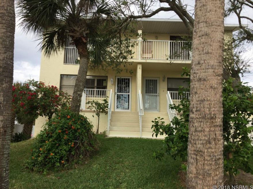 $10,000.00 BELOW APPRAISED VALUE. This 3 bedroom 3 1/2 bath home is located across the street from the beach and close to Flagler Avenue, our quaint downtown with shops, restaurants and bars steps away.  It has an open concept kitchen with stainless steel appliances, custom tile work and quartz counter tops.  Two master suites, with their own coffee bar, and balcony.  There are two living areas, with a family room located with the kids bunk room!  If you need extra sleeping space you will have here.   Owners closets on every floor, if you choose to rent you have a place to lock your belongings away!  The 1 1/2 car garage is great for beach toy storage, room for a golf cart, a workshop and your car!  Extras include a fire place with built in wine and glass racks, high gloss oak stair case, wood tile floor, and Sunburst shutters .  There is a community park 1/2 block away with tennis courts, basketball courts and a play area for little ones.  No yard work, and zoned as a weekly rental in mostly monthly rental area, makes this property very a good investment.  Unit is staged to show, furniture is not included but may be purchased separately. ;Water: City