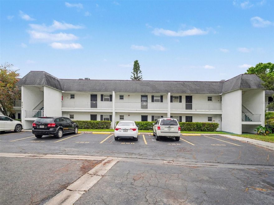 One or more photo(s) has been virtually staged. Rare ground-floor gem in the all-ages community of Burgundy Unit Two! This move-in ready 1BR/1BA condo features 725 sqft of living space plus a private screened lanai. Located in a non-flood zone (Zone X). Maintenance-free living: HOA fee covers water, sewer, trash, pest control & exterior. Enjoy a heated pool, tennis, pickleball & active clubhouse. Highly pet-friendly (2 pets allowed!). Minutes to Anna Maria Island beaches, shopping & IMG Academy. Perfect winter retreat or full-time home!