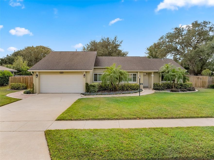 Tucked into one of Lake Mary’s most sought-after neighborhoods, This cream puff offers a rare blend of comfort, charm, and everyday convenience. The moment you arrive, the home feels welcoming—set along a peaceful, well-kept street where mature trees, manicured lawns, and a true sense of community create an immediate sense of belonging.

Step inside and the home opens gracefully, filled with natural light that highlights its warm, inviting layout. The living spaces flow effortlessly, creating an atmosphere that’s perfect for both relaxed evenings and lively gatherings. Whether you’re hosting friends or enjoying a quiet morning, the home adapts beautifully to the rhythm of daily life.

The kitchen serves as the heart of the home—thoughtfully designed, functional, and positioned to keep everyone connected. Its seamless integration with the main living areas makes it ideal for entertaining, cooking together, or simply enjoying a casual meal.

Each bedroom offers a peaceful retreat, with comfortable proportions and thoughtful details that make unwinding at the end of the day effortless. The primary suite stands out as a private sanctuary, offering the space and serenity homeowners crave.
Out back, the property truly shines. The yard provides a tranquil outdoor escape—perfect for weekend barbecues, gardening, or simply relaxing under the Florida sky. It’s a space that invites you to slow down, breathe, and enjoy the quiet moments that make a house feel like home.

Beyond the property itself, the location is exceptional. Lake Mary is known for its top-rated schools, vibrant dining and shopping, and easy access to major employers and transportation routes. Parks, trails, and recreational amenities are just minutes away, offering the perfect balance of convenience and lifestyle. This Beauty is not just a residence—it’s a place where comfort meets community, where every room feels intentional, and where the next owner can step in and immediately feel at home. This gorgeous well maintained home won't last!
